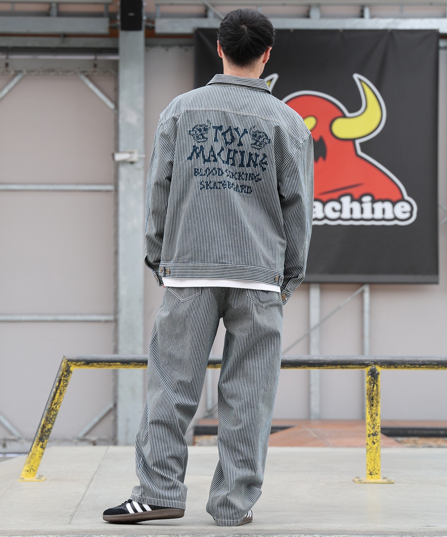 TOY MACHINE トイマシーン ロングパンツ メンズ デニム MTMPGPT2