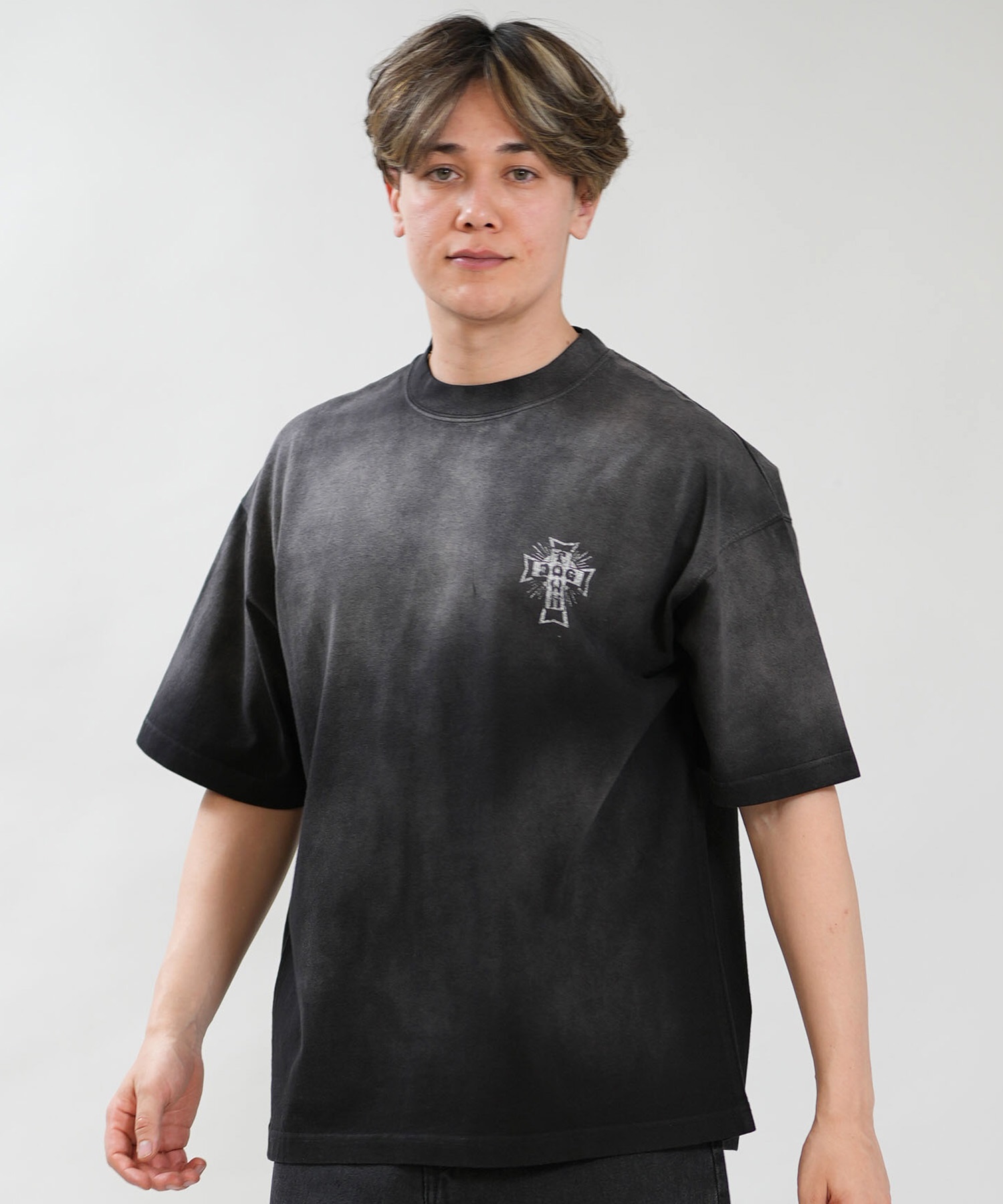 DOGTOWN ドッグタウン 半袖 Tシャツ メンズ バックプリント 古着風