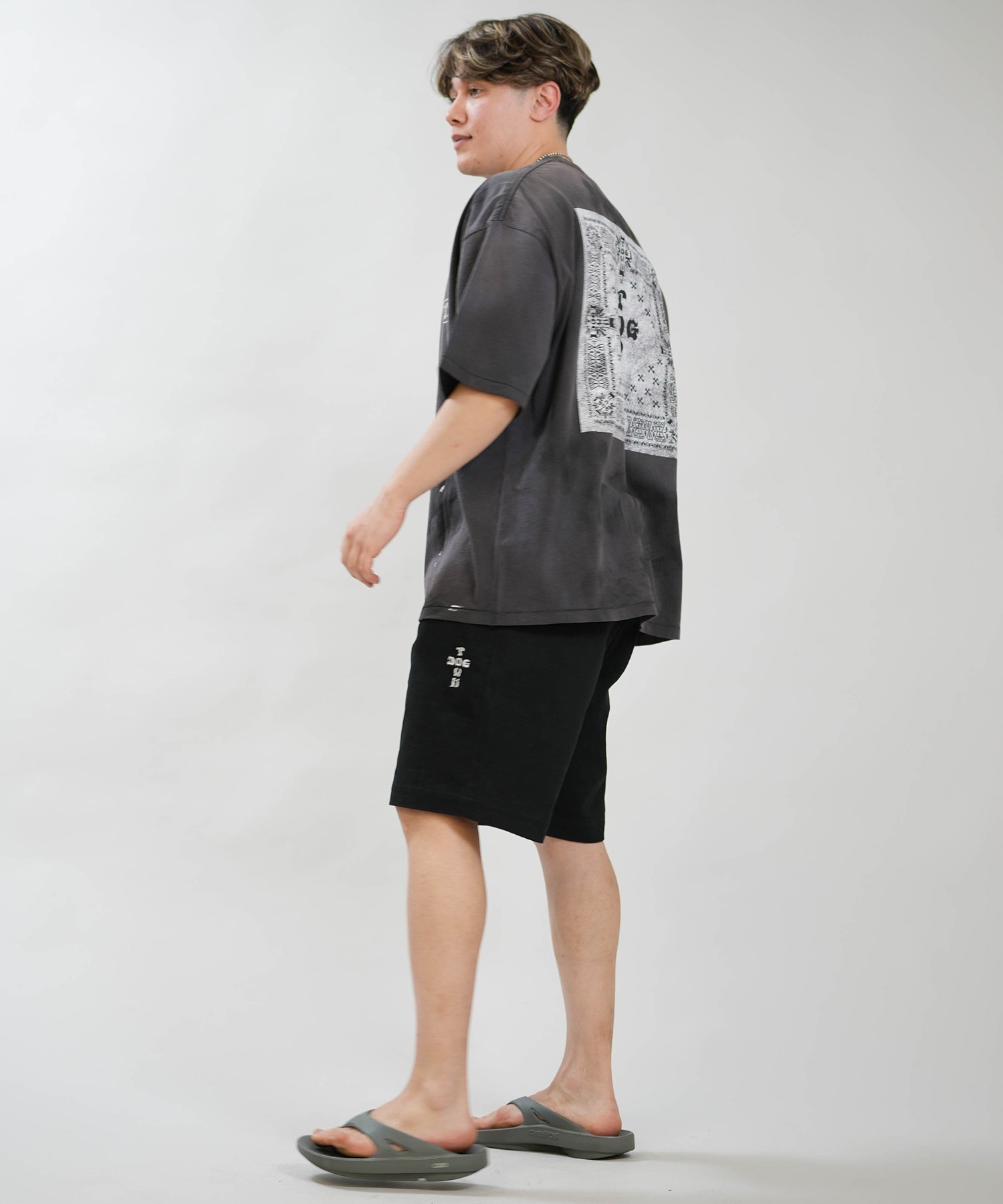 DOGTOWN ドッグタウン 半袖 Tシャツ メンズ バックプリント バンダナ