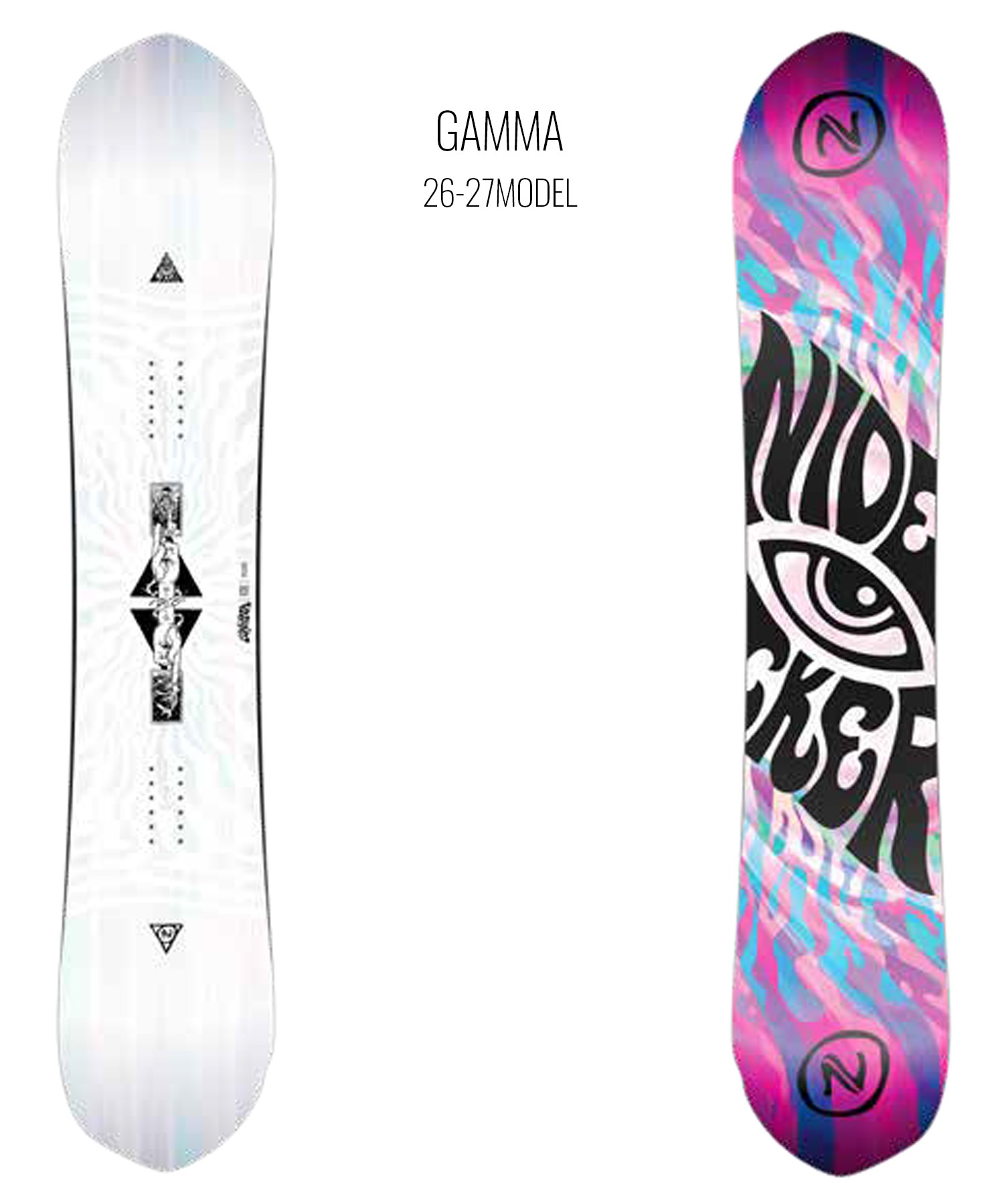 NIDECKER ナイデッカー ガンマ GAMMA スノーボード 板 フリースタイル