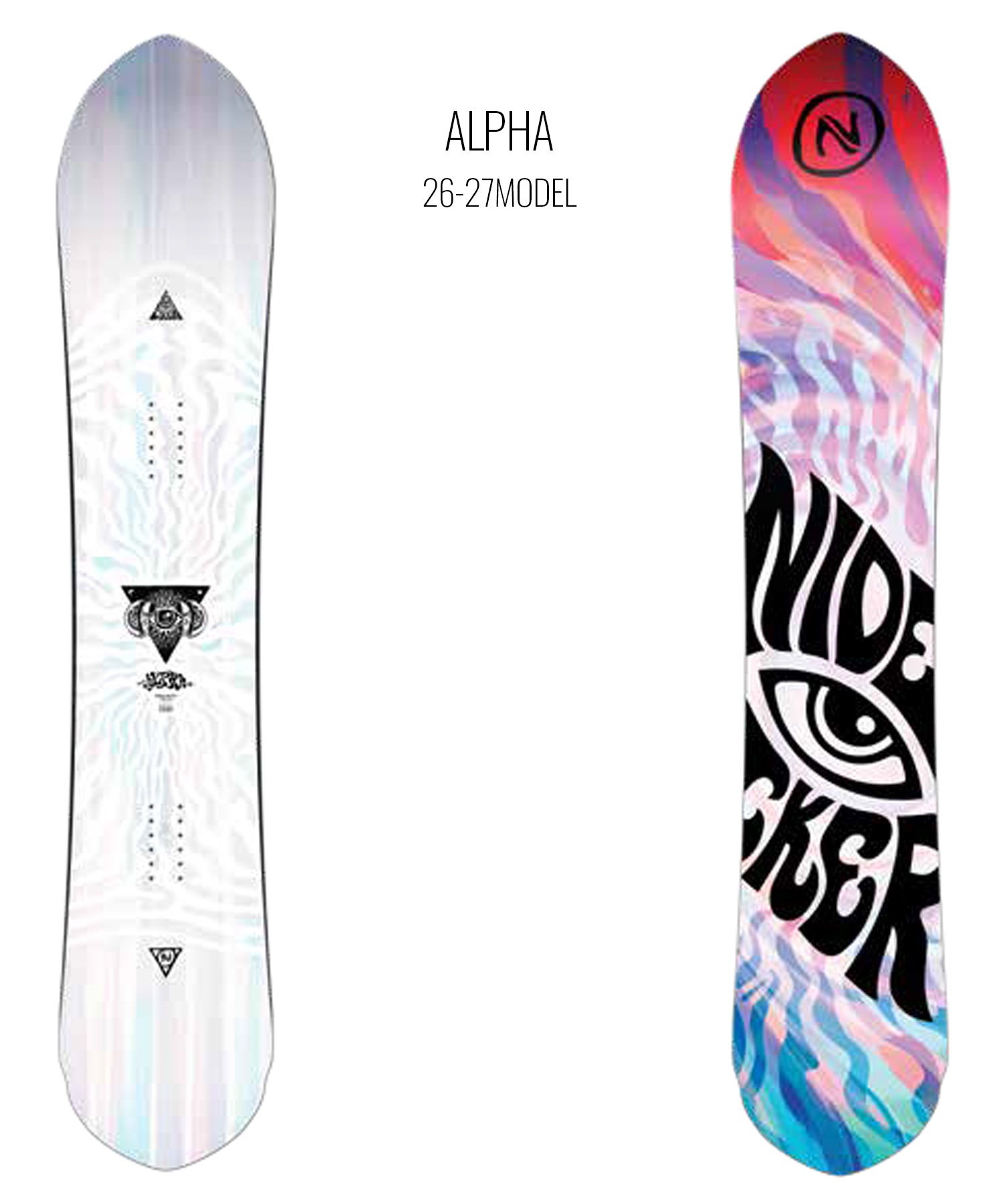 NIDECKER ナイデッカー アルファ ALPHA スノーボード 板 オール