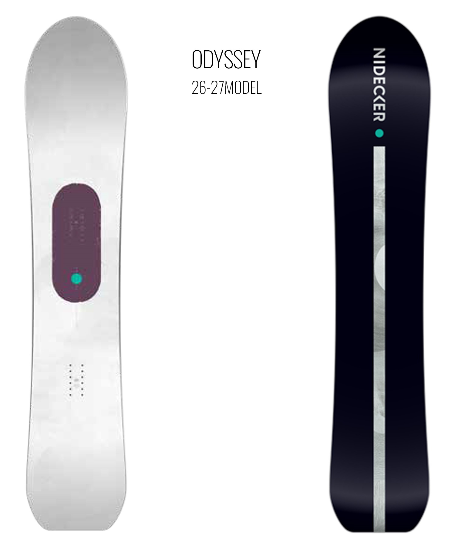 NIDECKER ナイデッカー オデッセイ ODYSSEY スノーボード 板 フリー