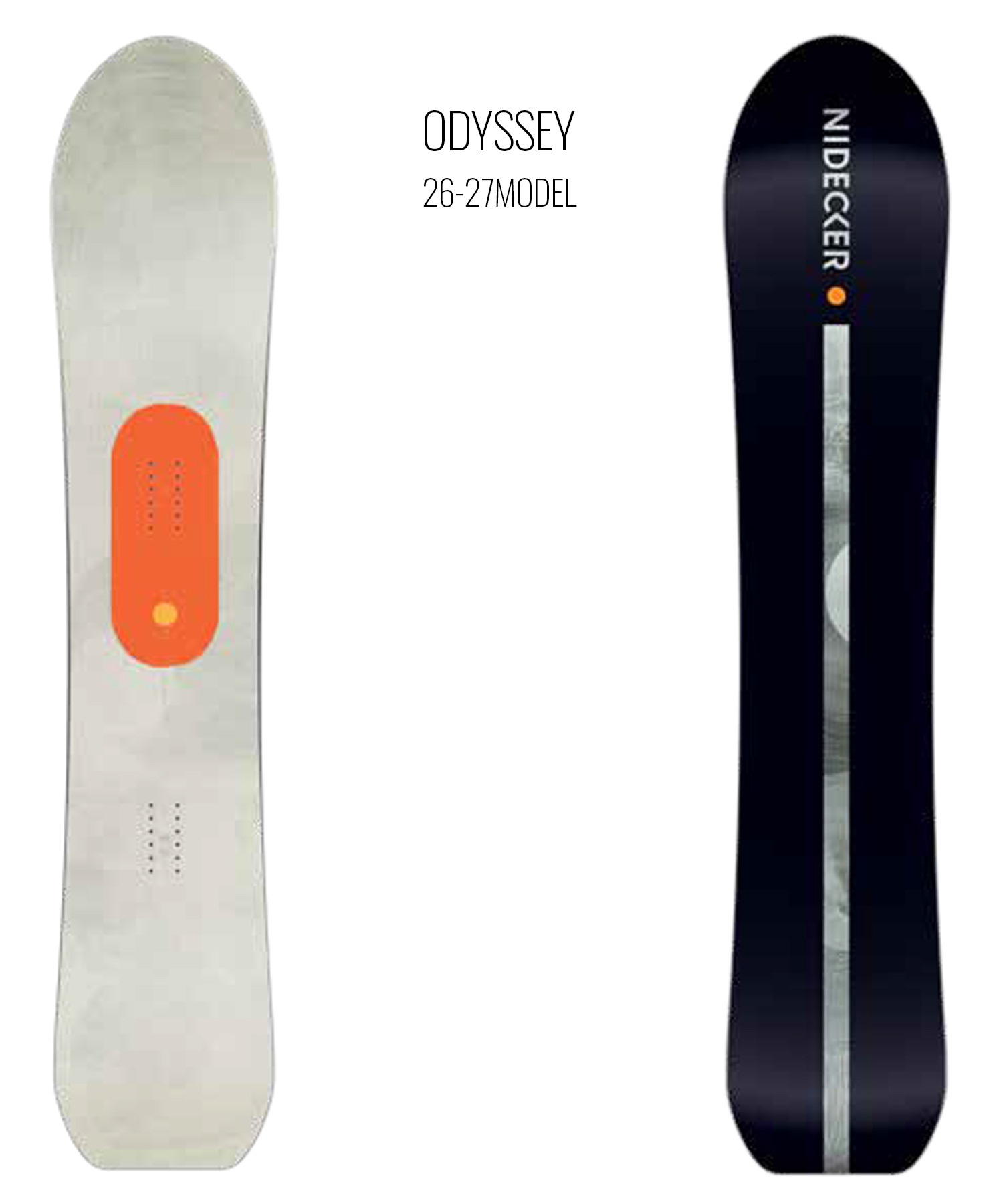 NIDECKER ODYSSEY 21/22 ナイデッカー オデッセイ 143 NIDECKER ナイデッカー オデッセイ ODYSSEY スノーボード 板 フリー