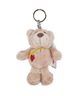 NICI ニキ キーホルダー キーリング ラブベア ポポ ムラサキスポーツショッパー 92300(Bear-ONE)