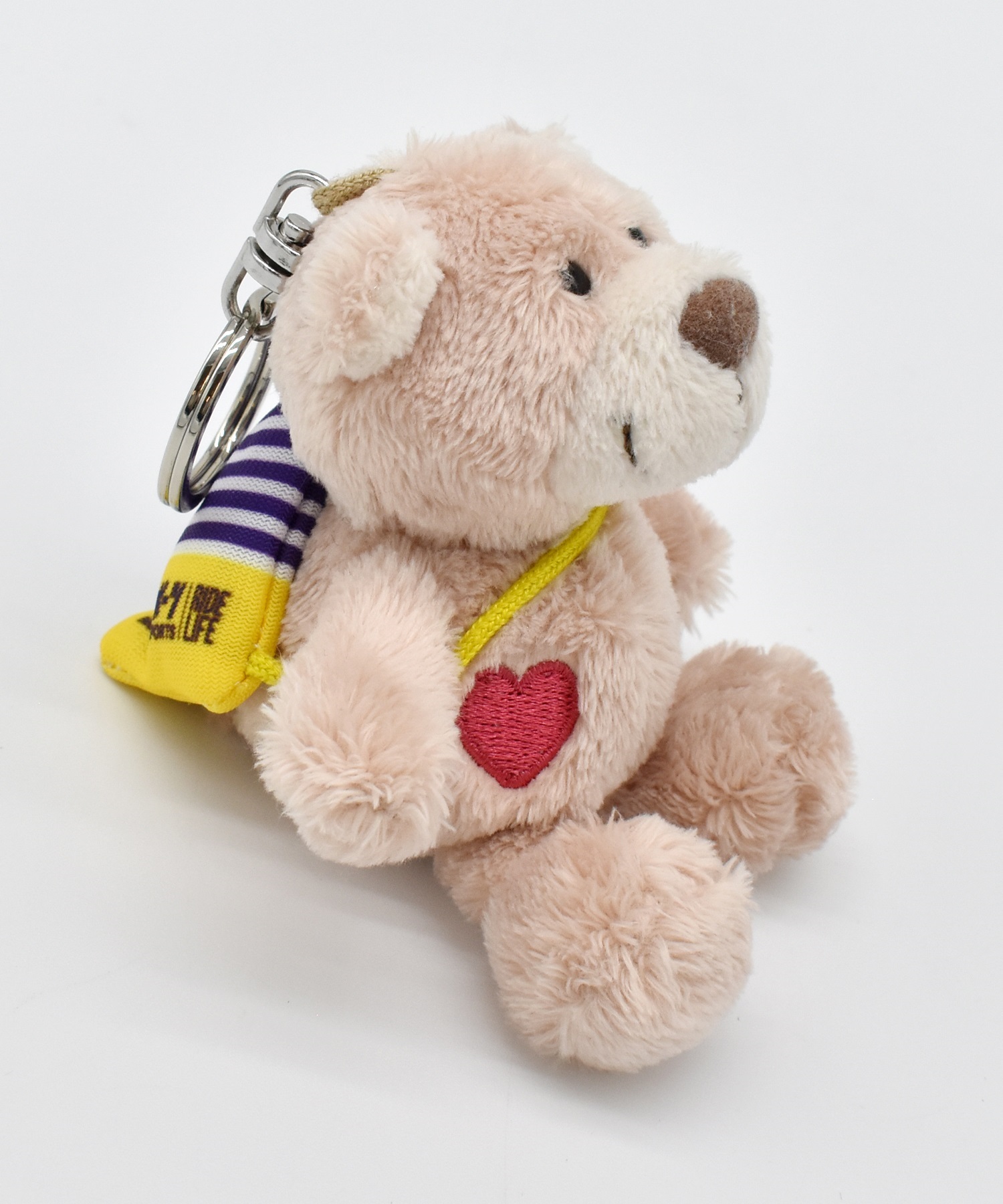 NICI ニキ キーホルダー キーリング ラブベア ポポ ムラサキスポーツショッパー 92300(Bear-ONE)