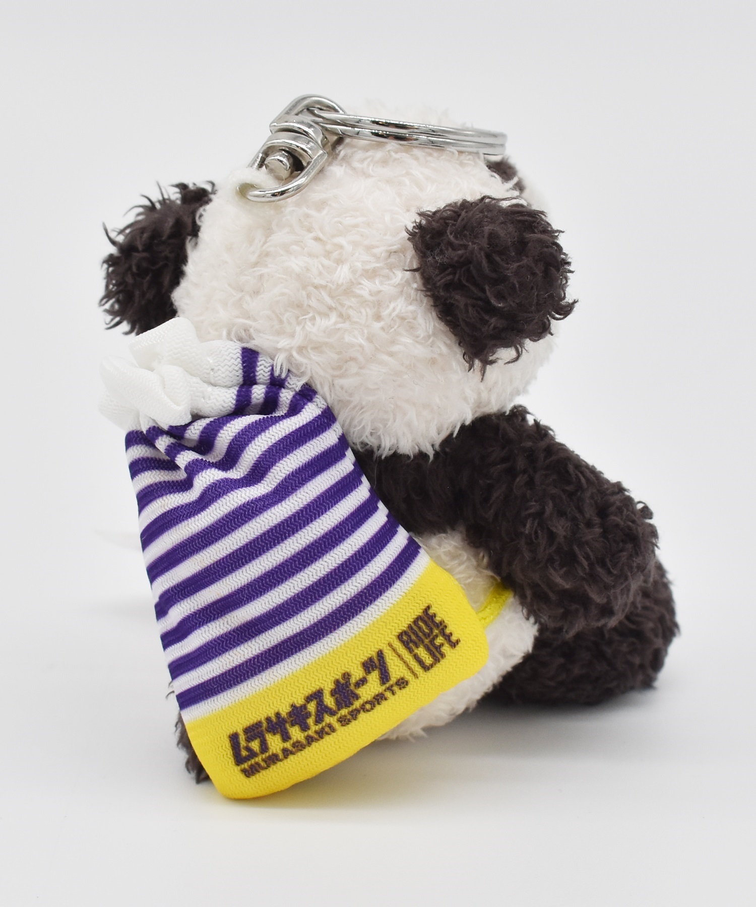 NICI ニキ キーホルダー キーリング パンダ ムラサキスポーツショッパー 92302(Panda-ONE)