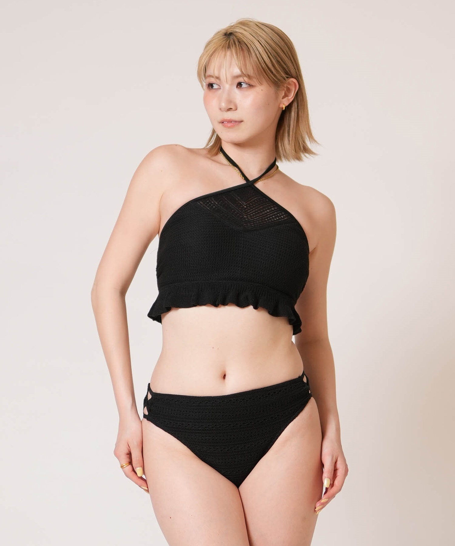 Beach Queen ビーチクイーン 水着 ビキニ レディース クロシェ フリル