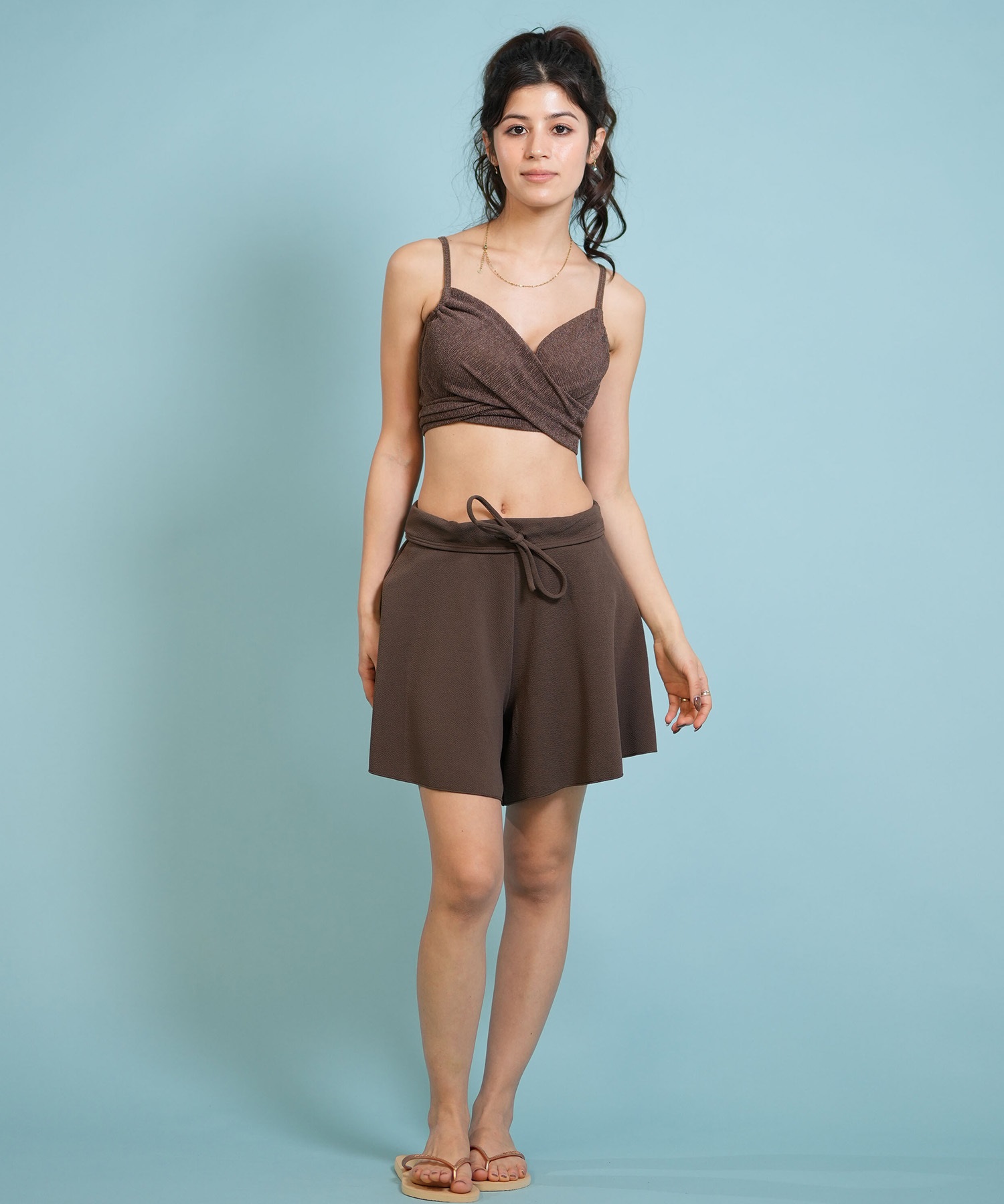 Beach Queen ビーチクイーン 水着 単品 ボトムス ショートパンツ
