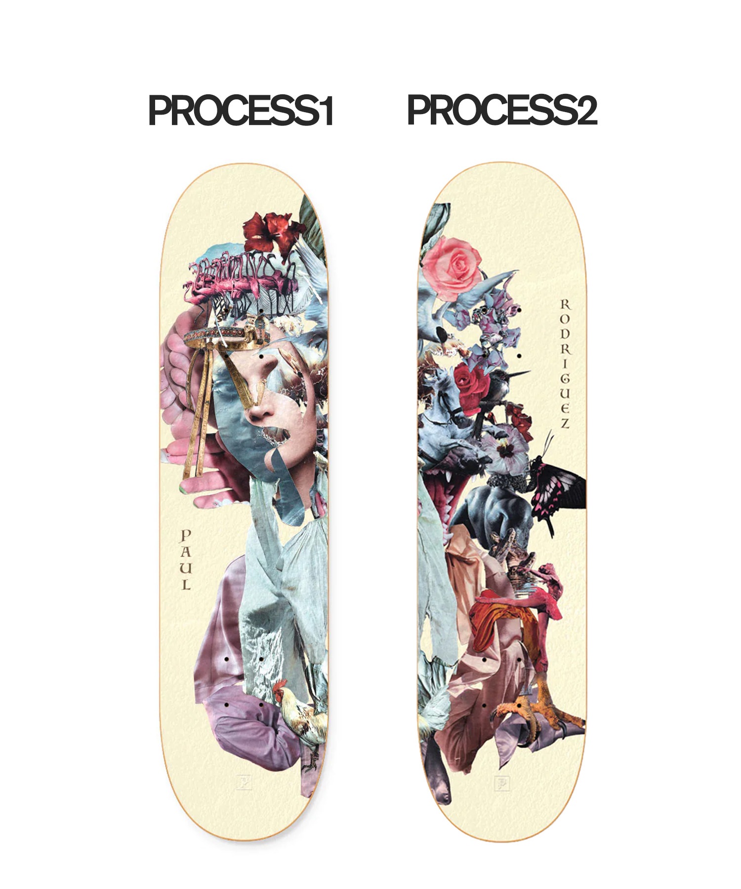 PRIMITIVE プリミティブ スケートボード デッキ 8.25inch PROCESS