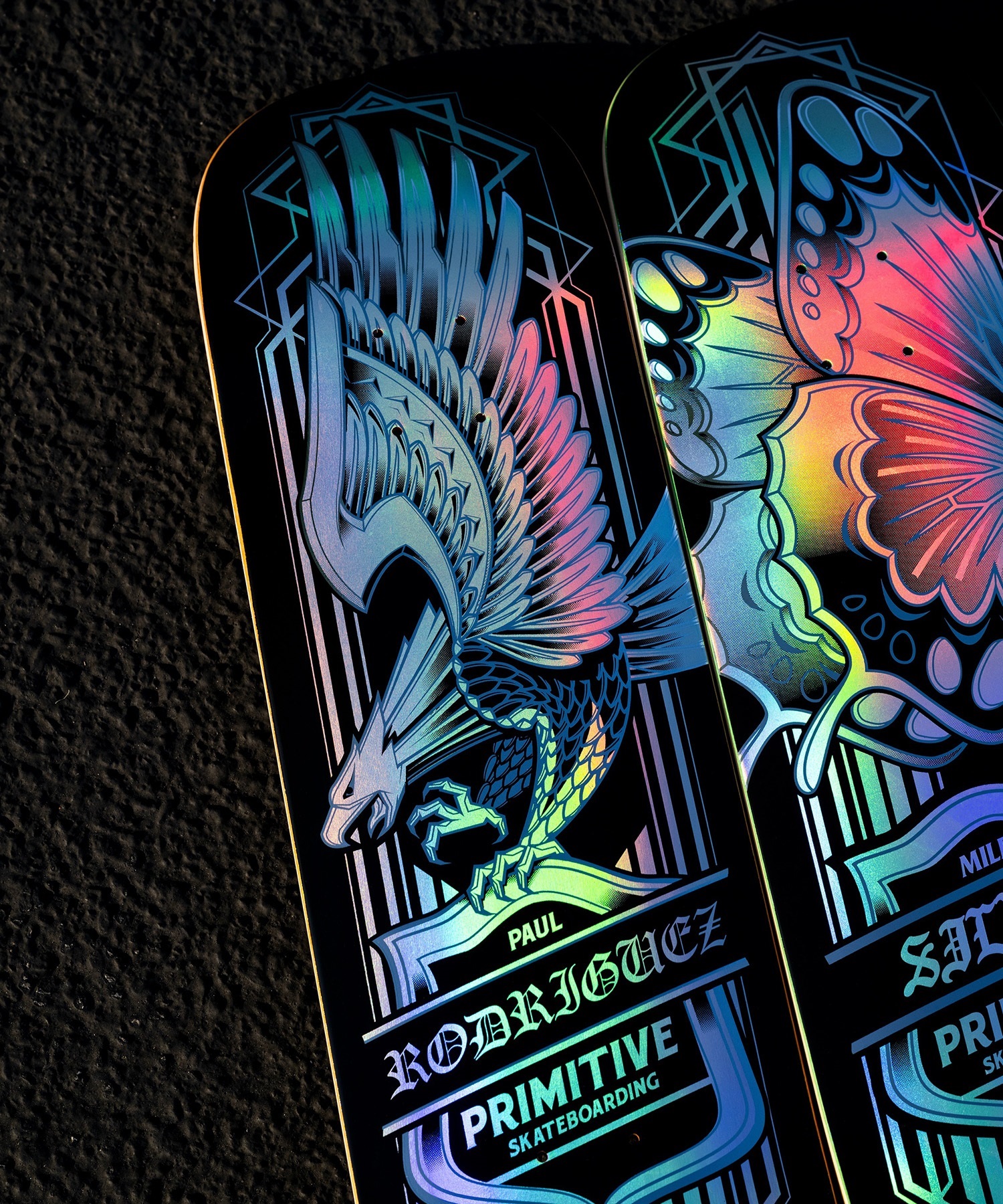 PRIMITIVE プリミティブ SPECTRA FOIL PRO スケートボード デッキ 7.75