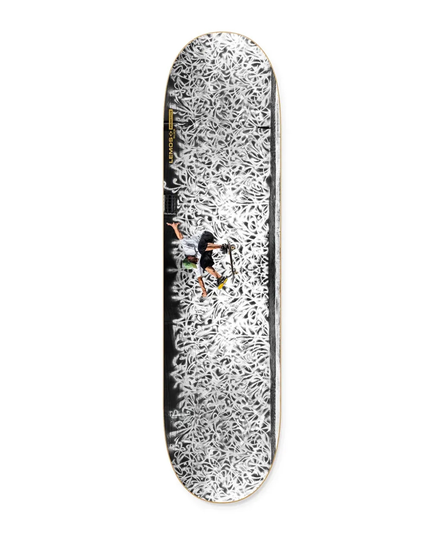 PRIMITIVE プリミティブ LEMOS SLIKS WALL スケートボード デッキ 8