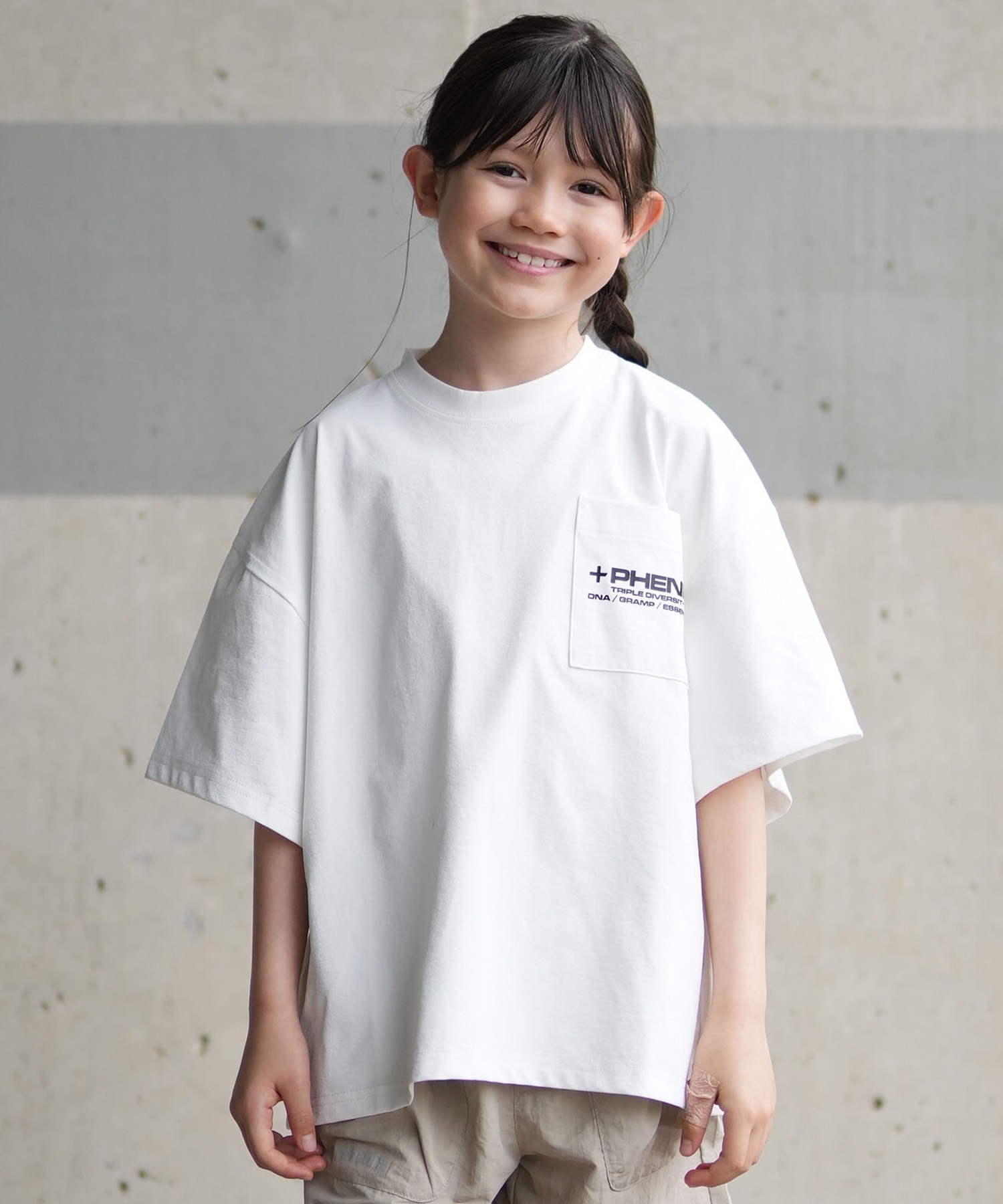PHENIX フェニックス 半袖 Tシャツ キッズ ジュニア 子供 調温素材