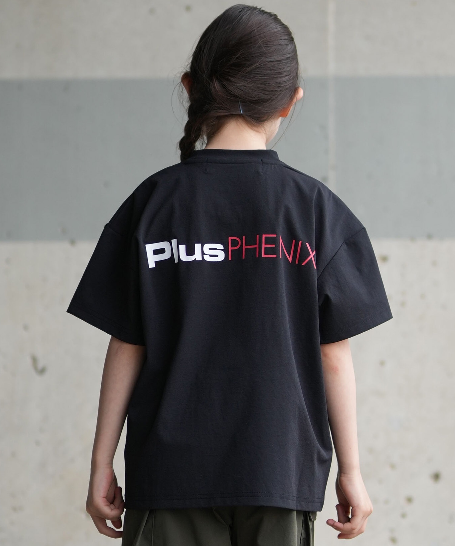 PHENIX フェニックス 半袖 Tシャツ キッズ ジュニア 子供 調温素材