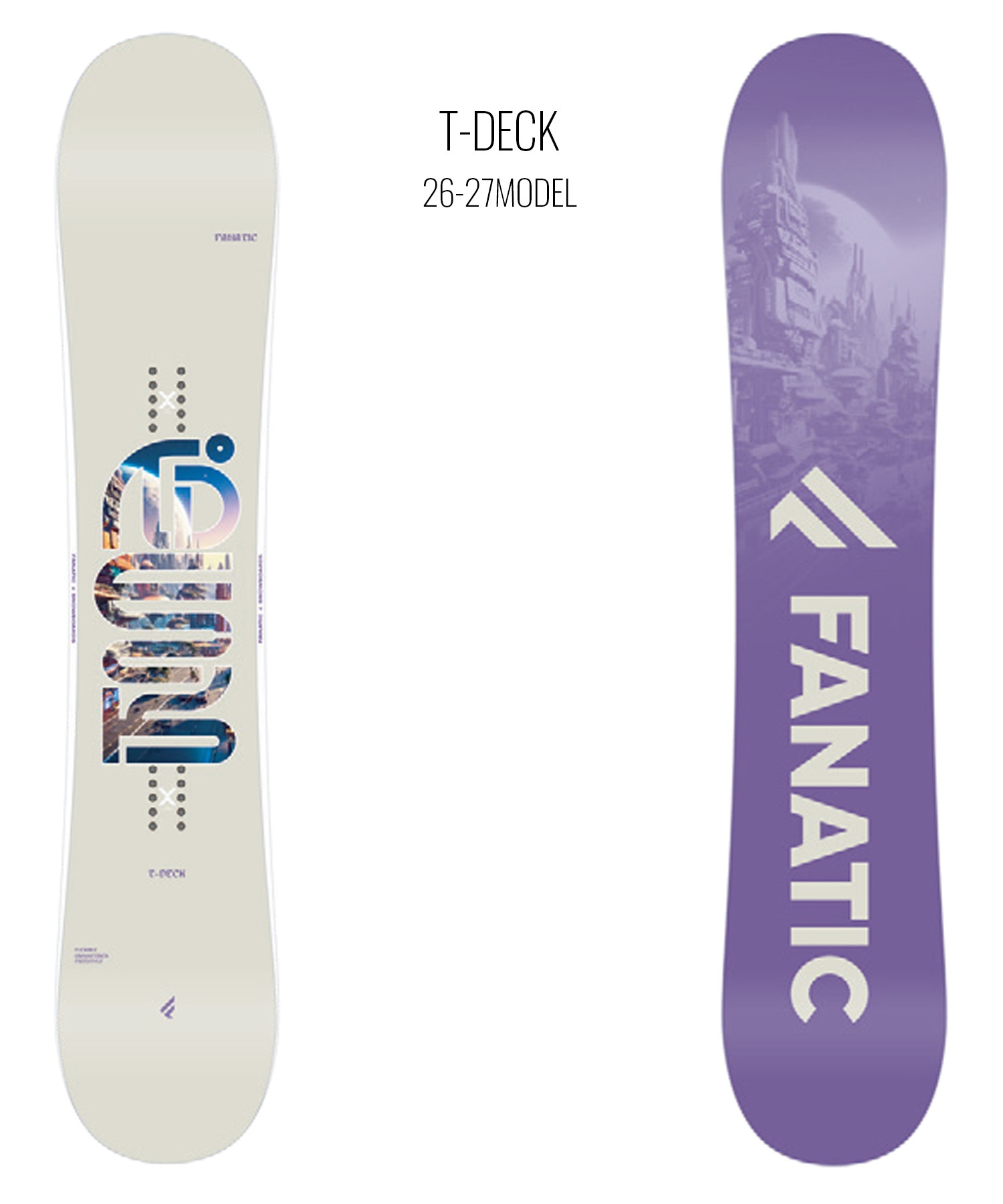 FANATIC ファナティック ティーデッキ T-DECK スノーボード 板