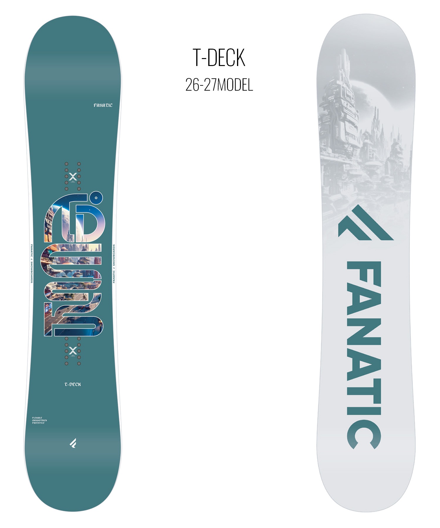 FANATIC ファナティック ティーデッキ T-DECK スノーボード 板