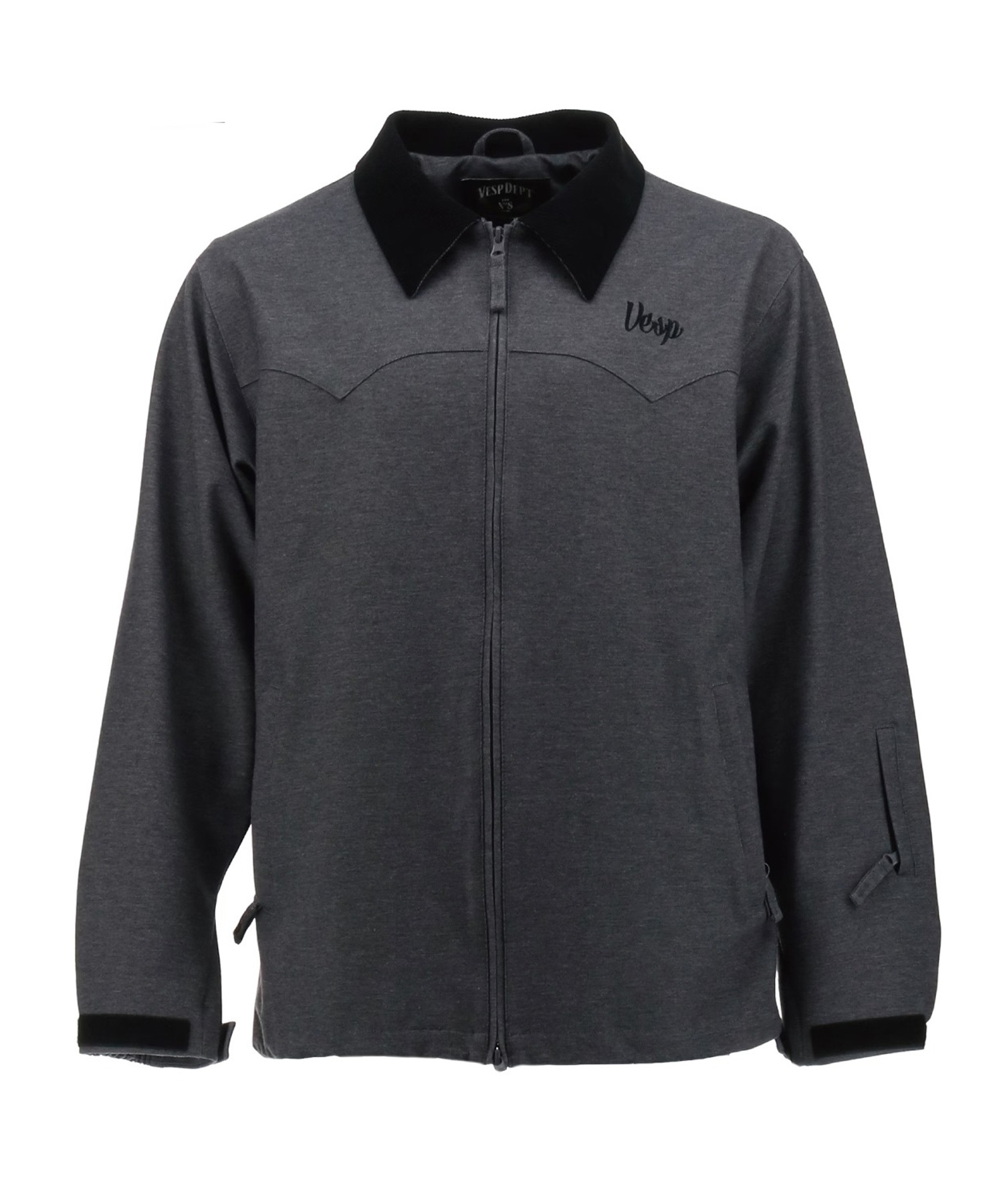 vesp コーデュロイ襟付きスノーボードウェア Mサイズ インク VESP ベスプ デニムジャケット Denim Jacket VPMJ1083D スノーボード