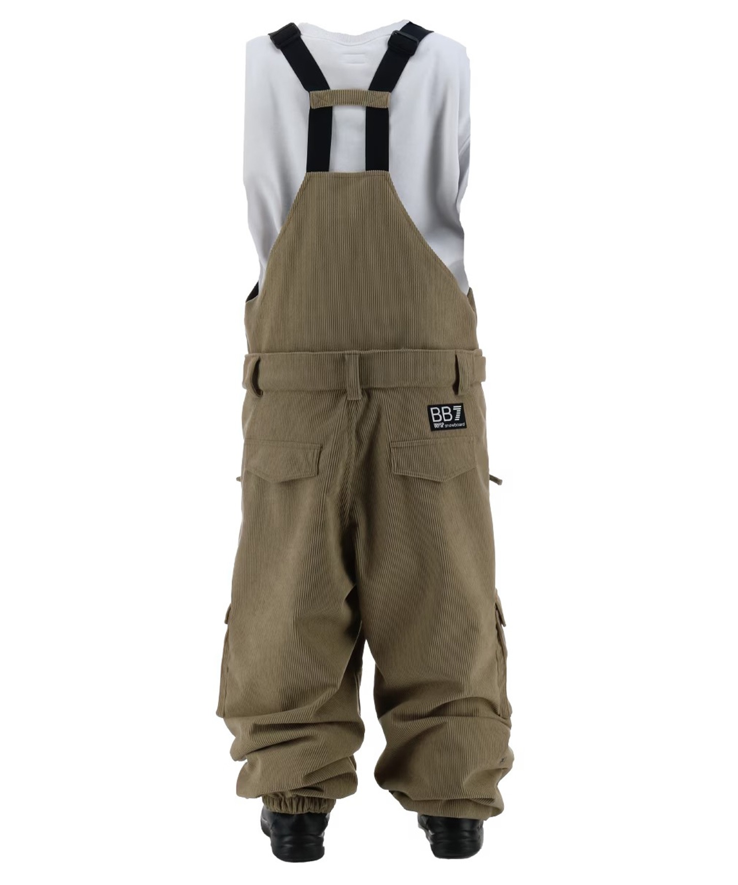 VESP ベスプ コーデュロイワイドジョガービブカーゴパンツ Corduroy