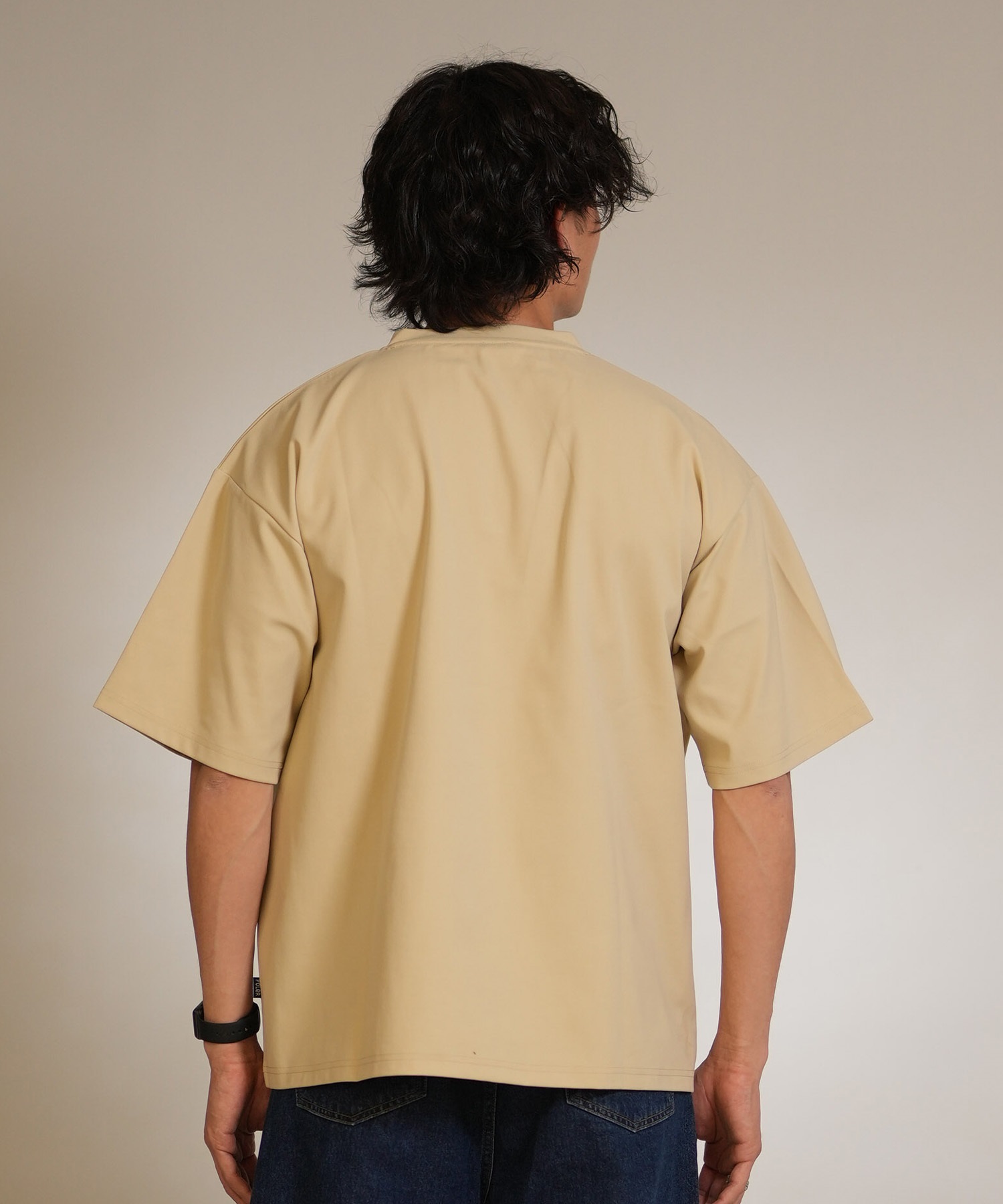 POLER ポーラー 半袖 Tシャツ メンズ 水陸両用 FURRY FONT DRY HENLEY
