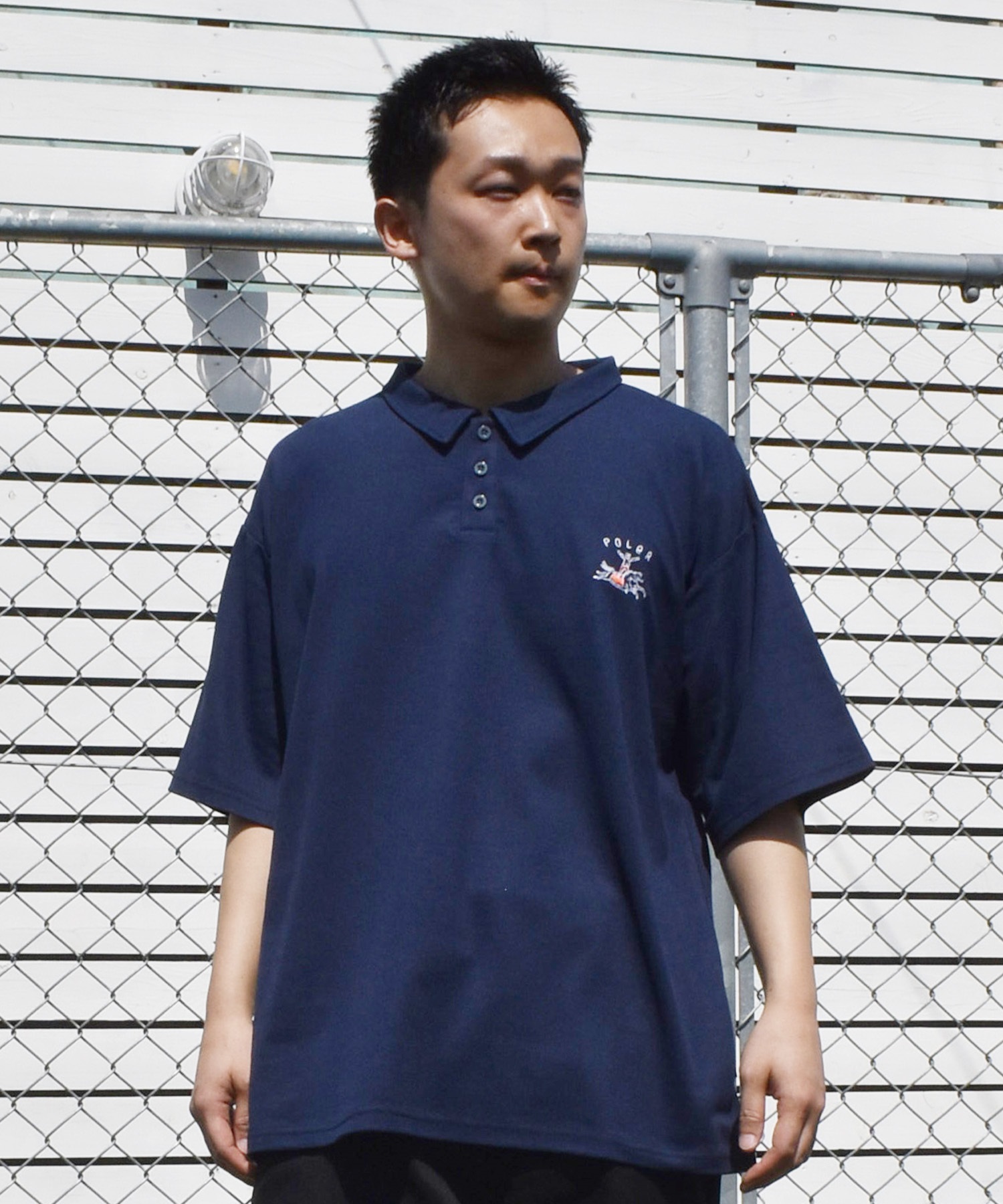 POLER ポーラー ポロシャツ メンズ 吸水速乾 HORSE RLX FIT D POLO