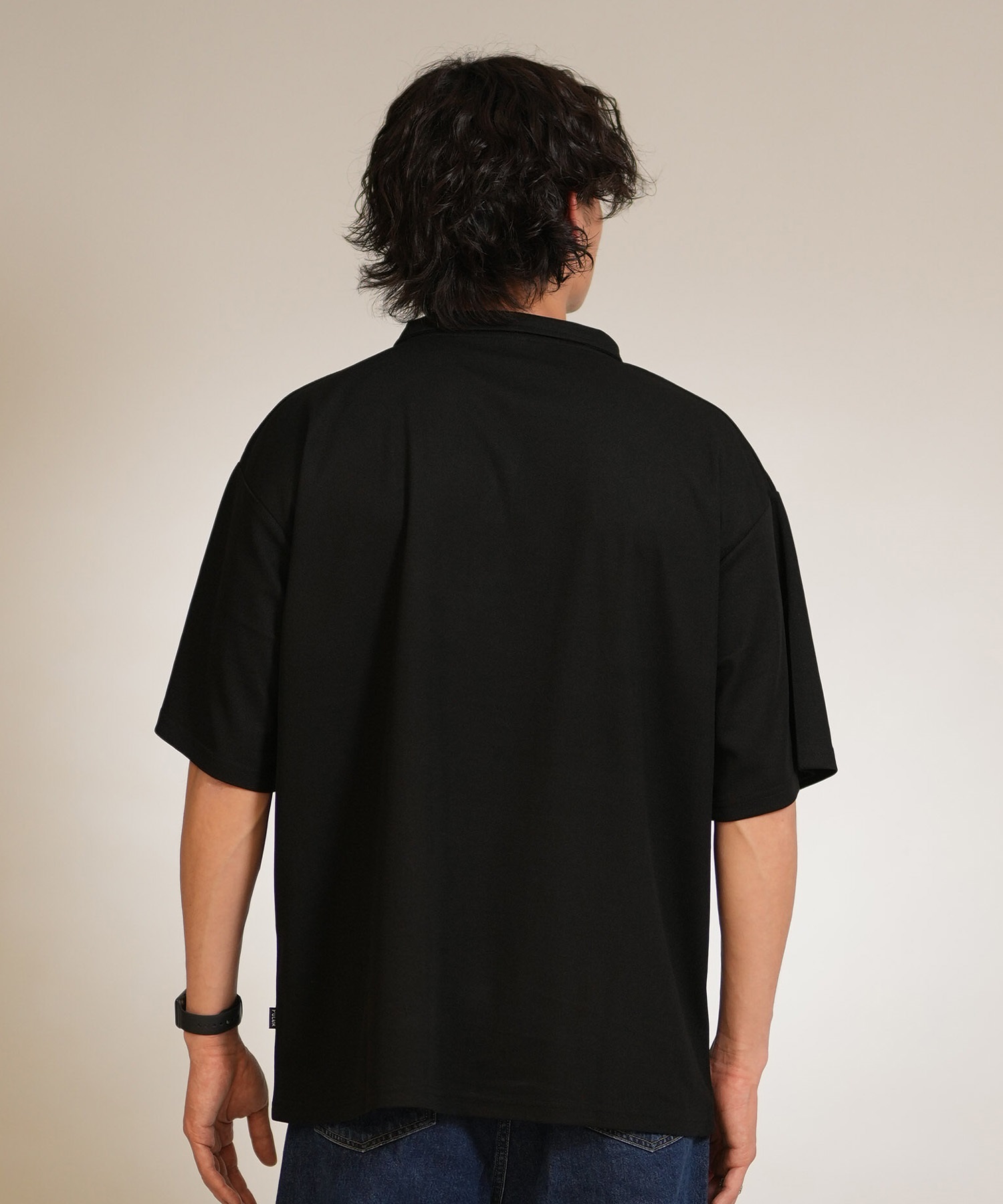 Pedestal ポロシャツ M 黒 FREAK'S STORE（フリークスストア） ポロシャツ 限定展開 Relax Fit