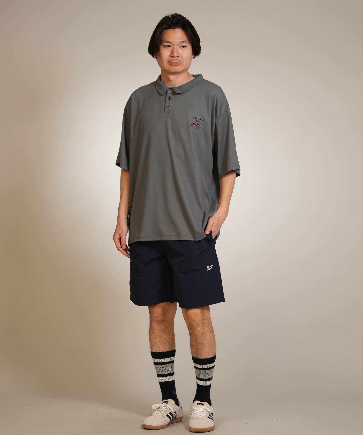 POLER ポーラー ポロシャツ メンズ 吸水速乾 HORSE RLX FIT D POLO