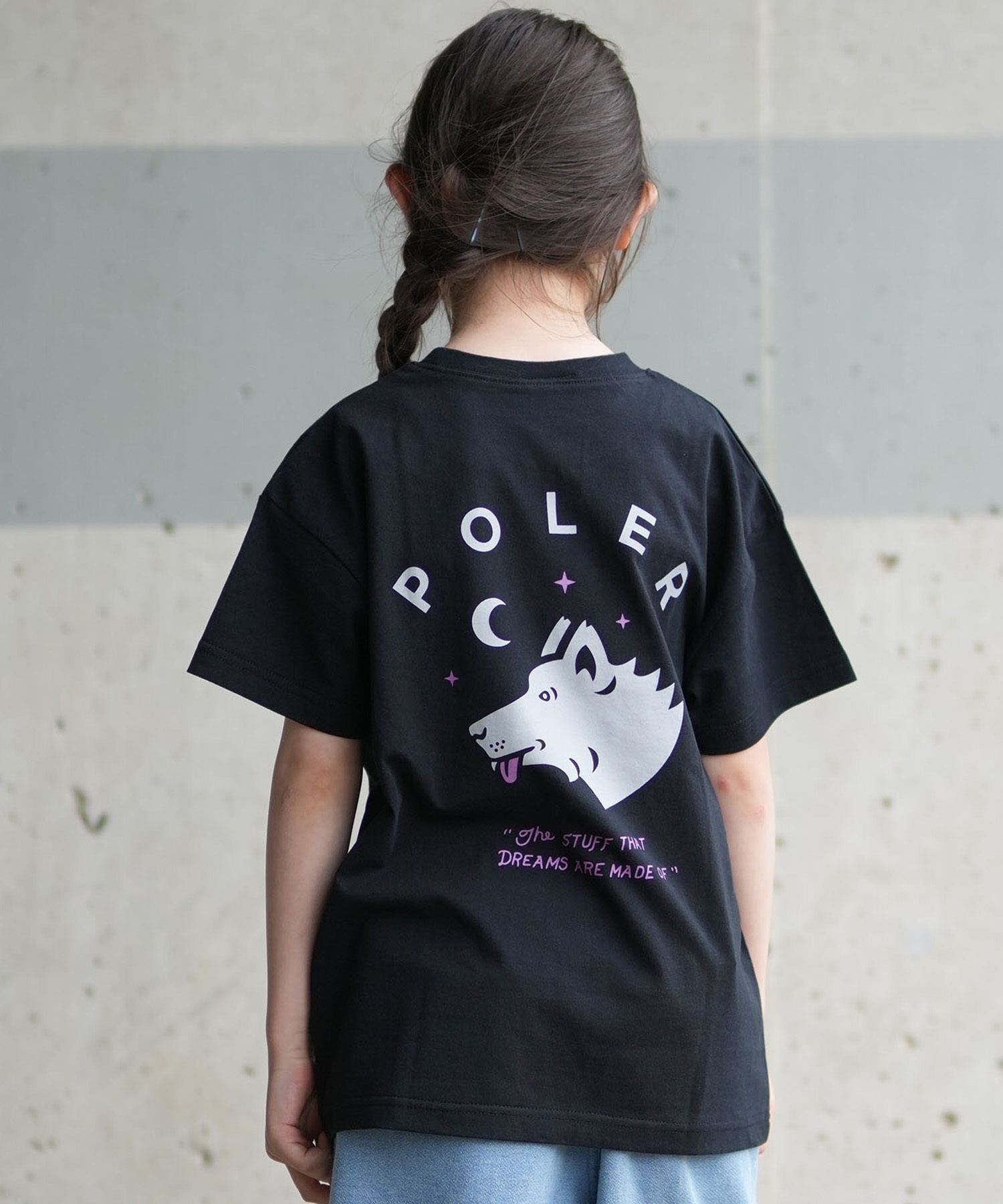 POLER ポーラー 半袖 Tシャツ キッズ ジュニア 子供 KIDS WOLF TEE