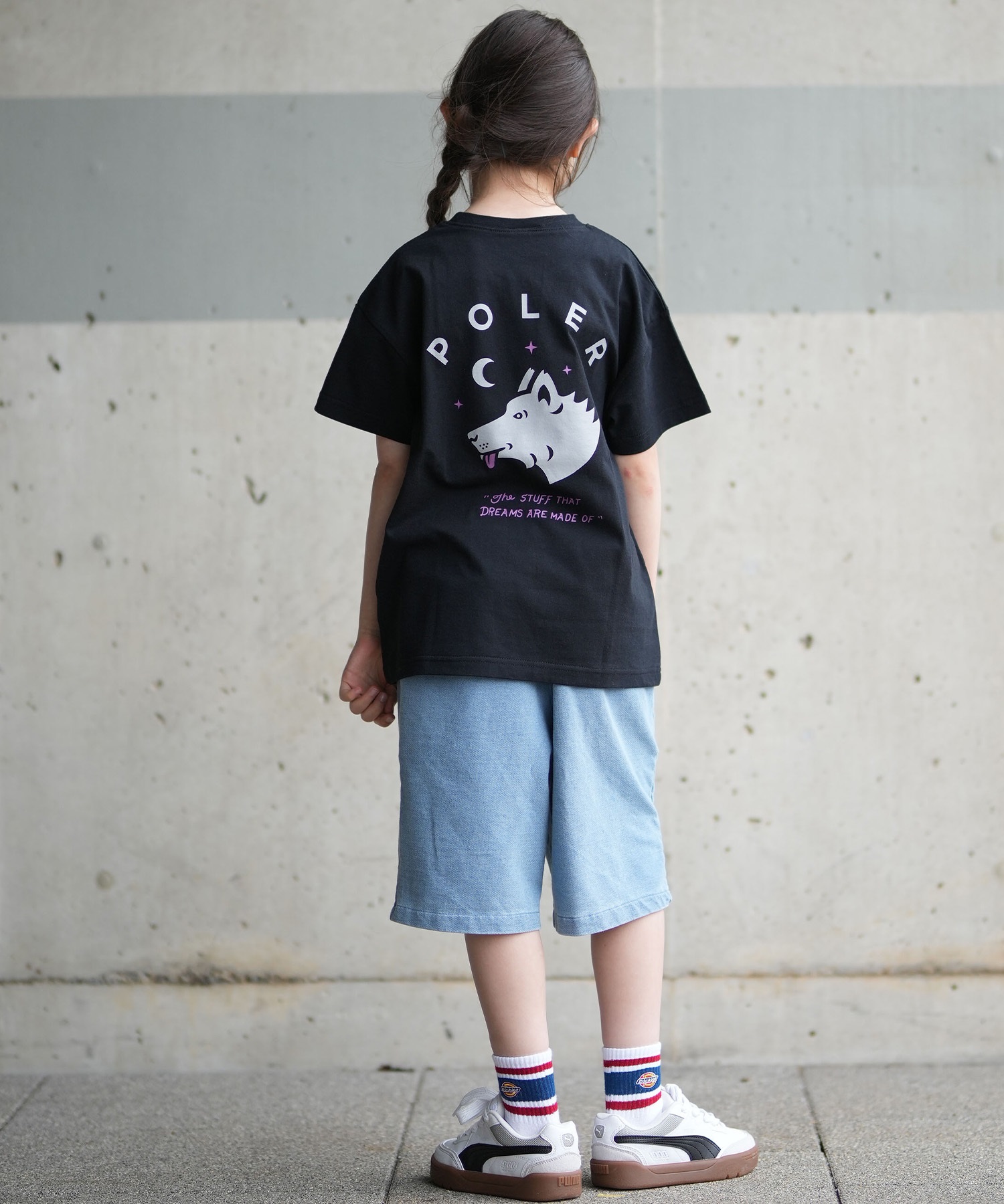 POLER ポーラー 半袖 Tシャツ キッズ ジュニア 子供 KIDS WOLF TEE