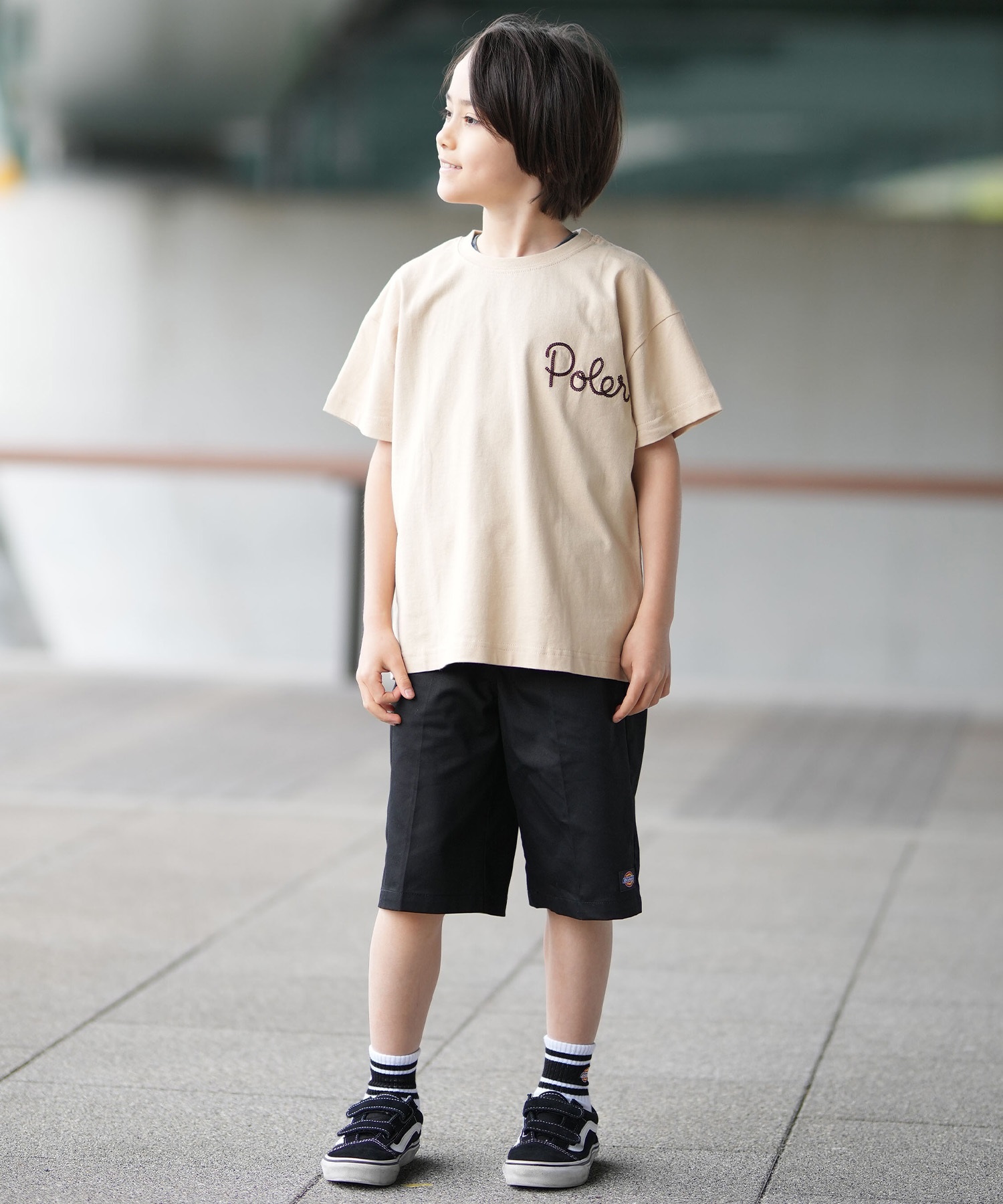 POLER ポーラー 半袖 Tシャツ キッズ ジュニア 子供 KIDS TOURIST TRAP