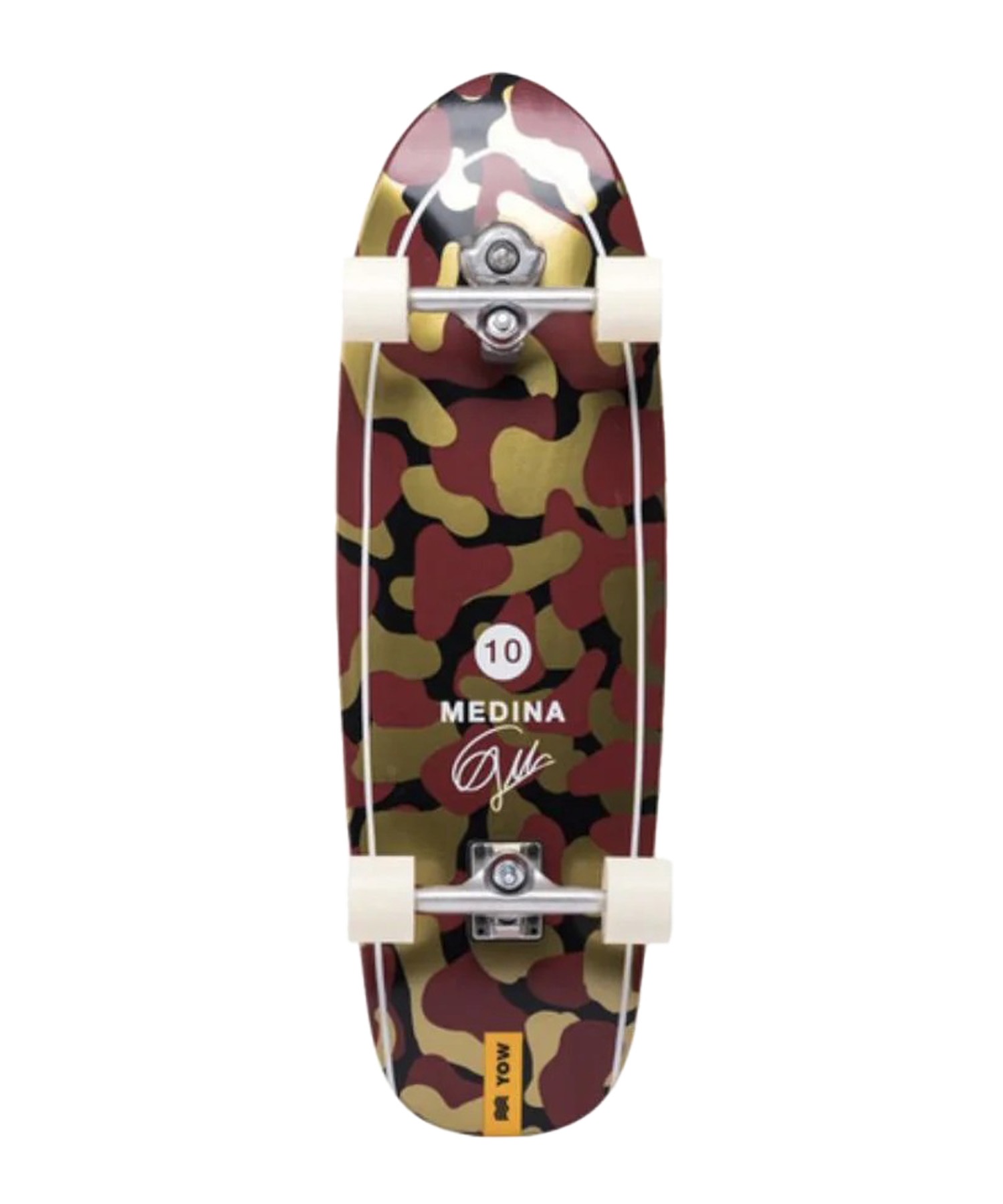 YOW ヤウ サーフ スケートボード コンプリート 33.5inch CAMO スケート