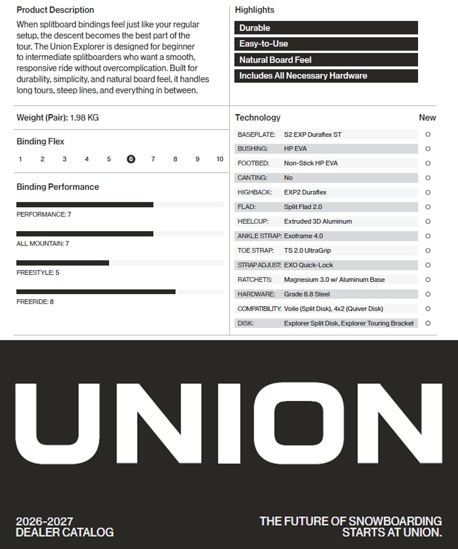 UNION ユニオン エクスプローラー EXPLORER スノーボード