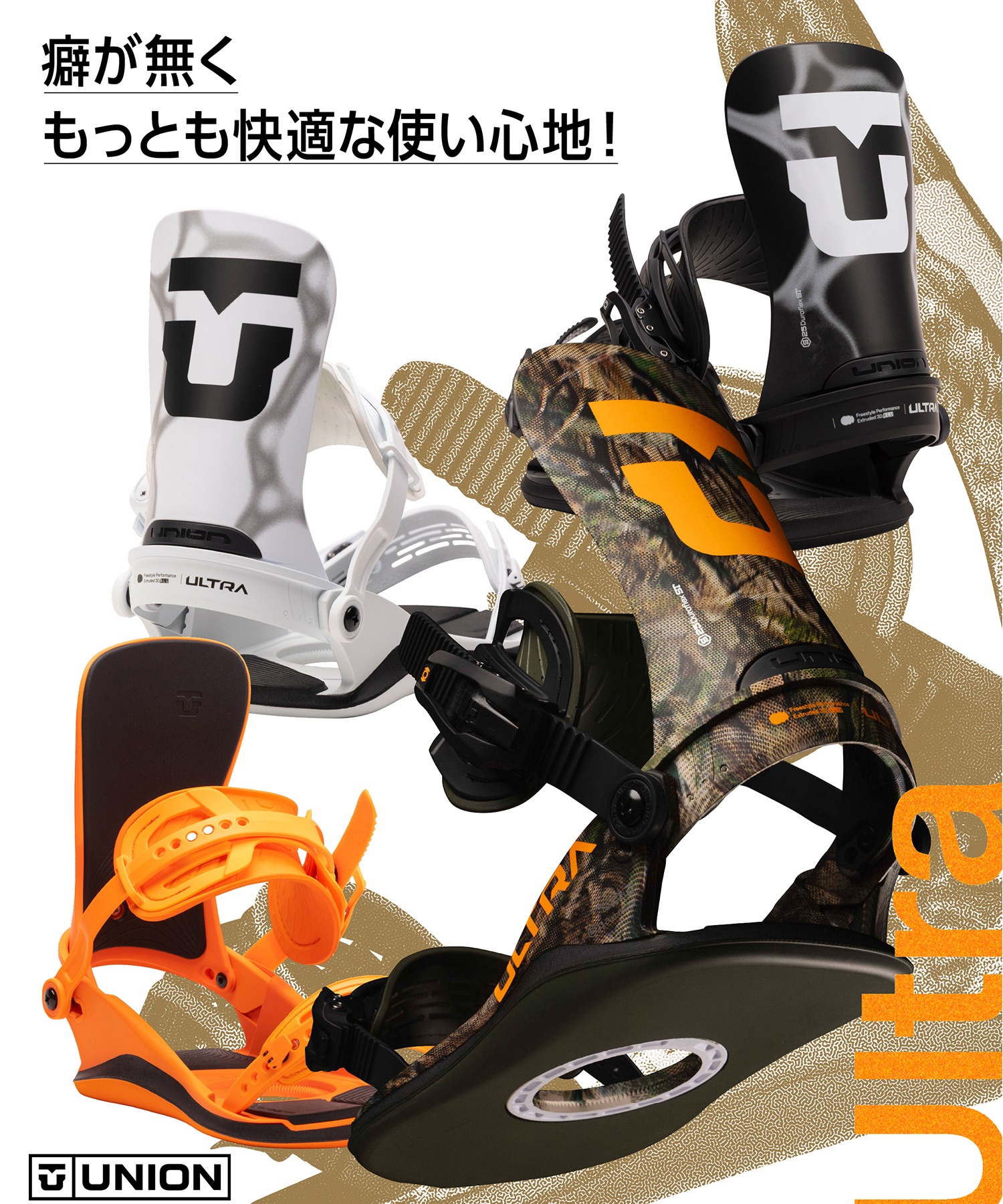 UNION ユニオン ウルトラ ULTRA [MEN] スノーボード バインディング