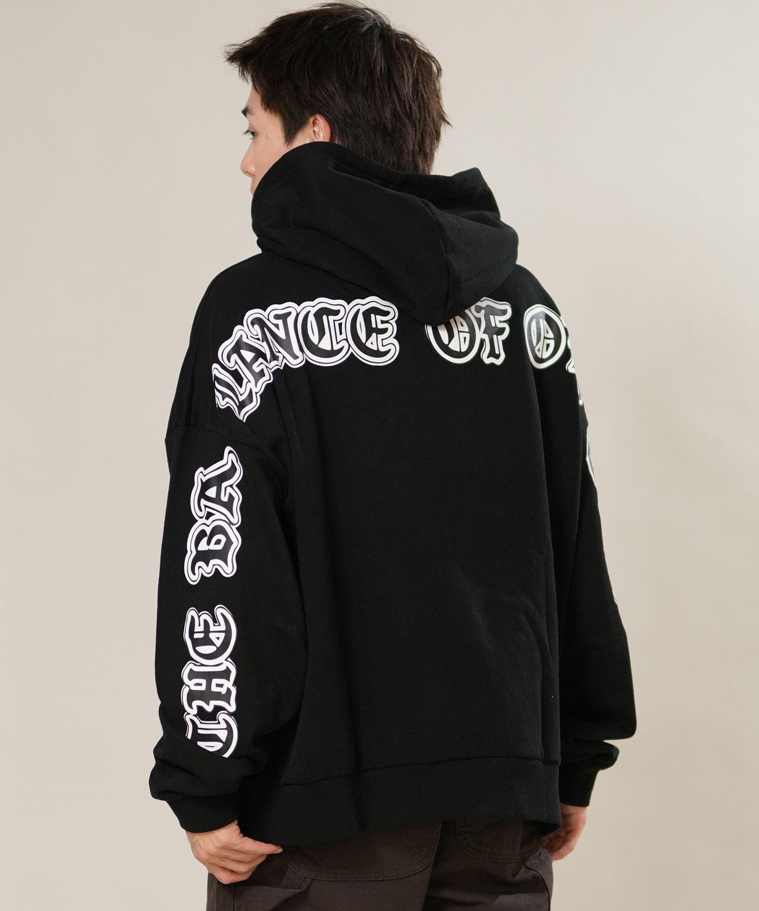 RVCA ルーカ プルオーバー パーカー フーディー メンズ ロゴ BALANCE