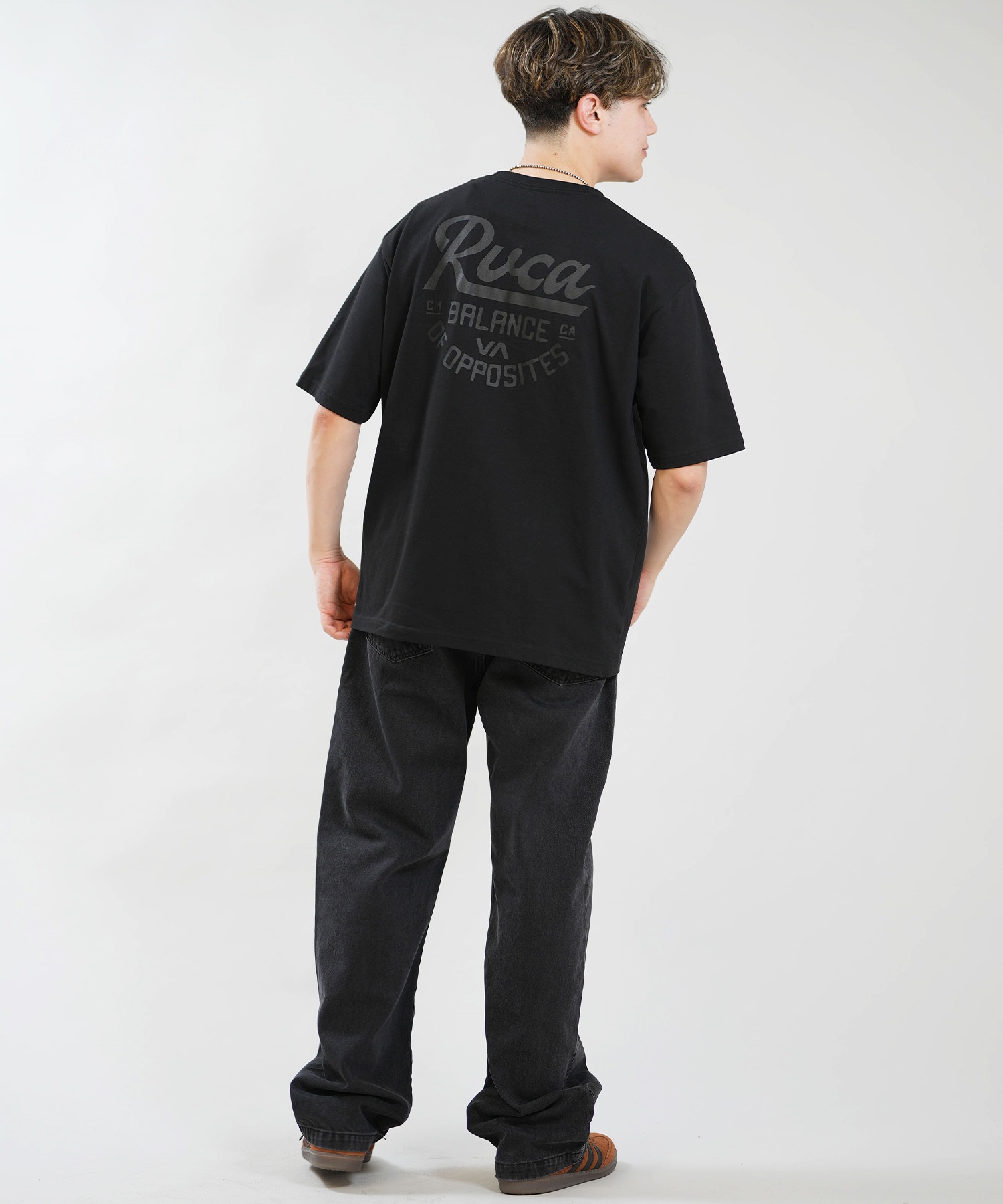 RVCA ルーカ 半袖 Tシャツ メンズ SCRIPT SEALED SS BG041204 ショート