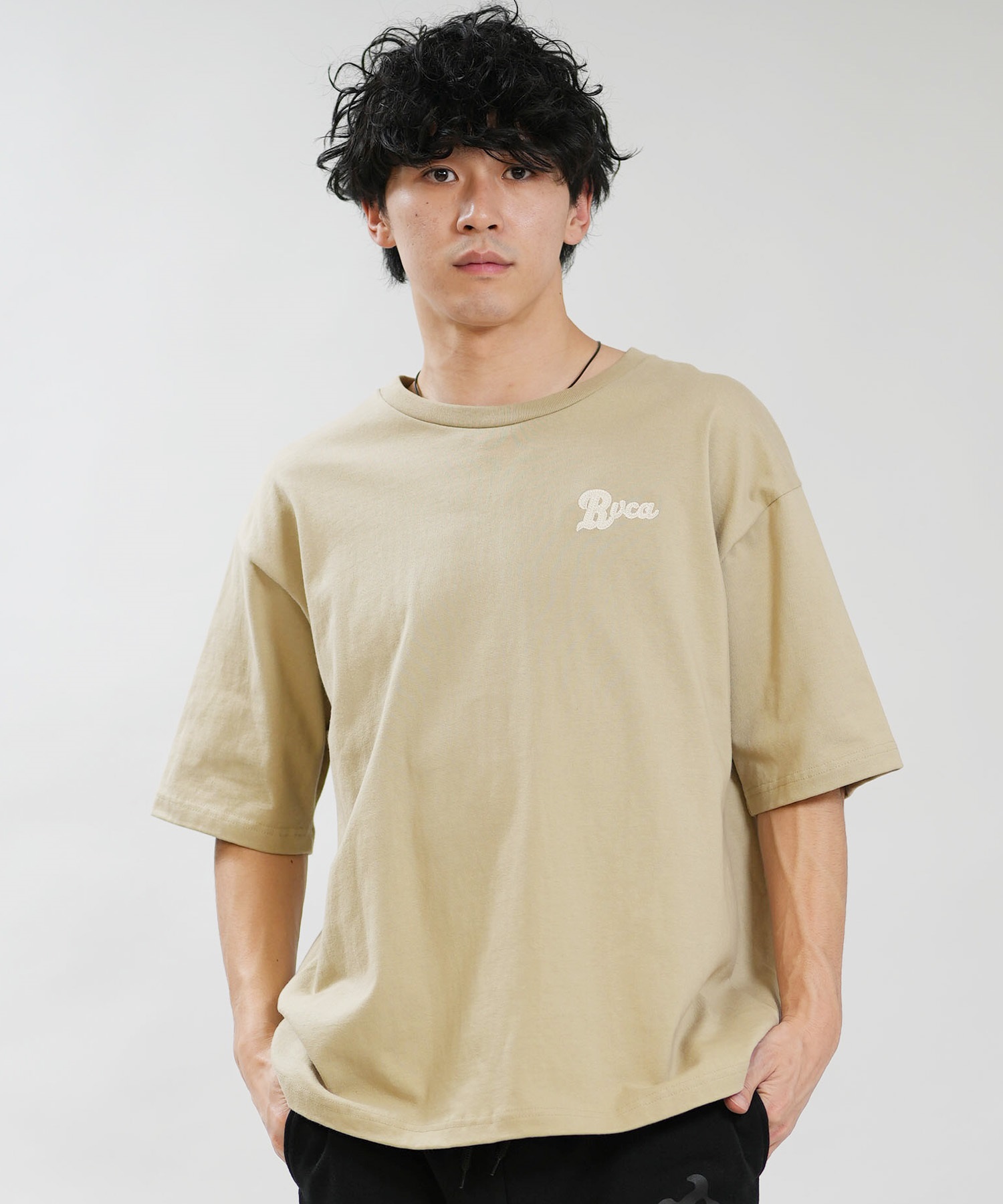 RVCA ルーカ 半袖 Tシャツ メンズ RANCH SCRIPT SS BG041205 ショート