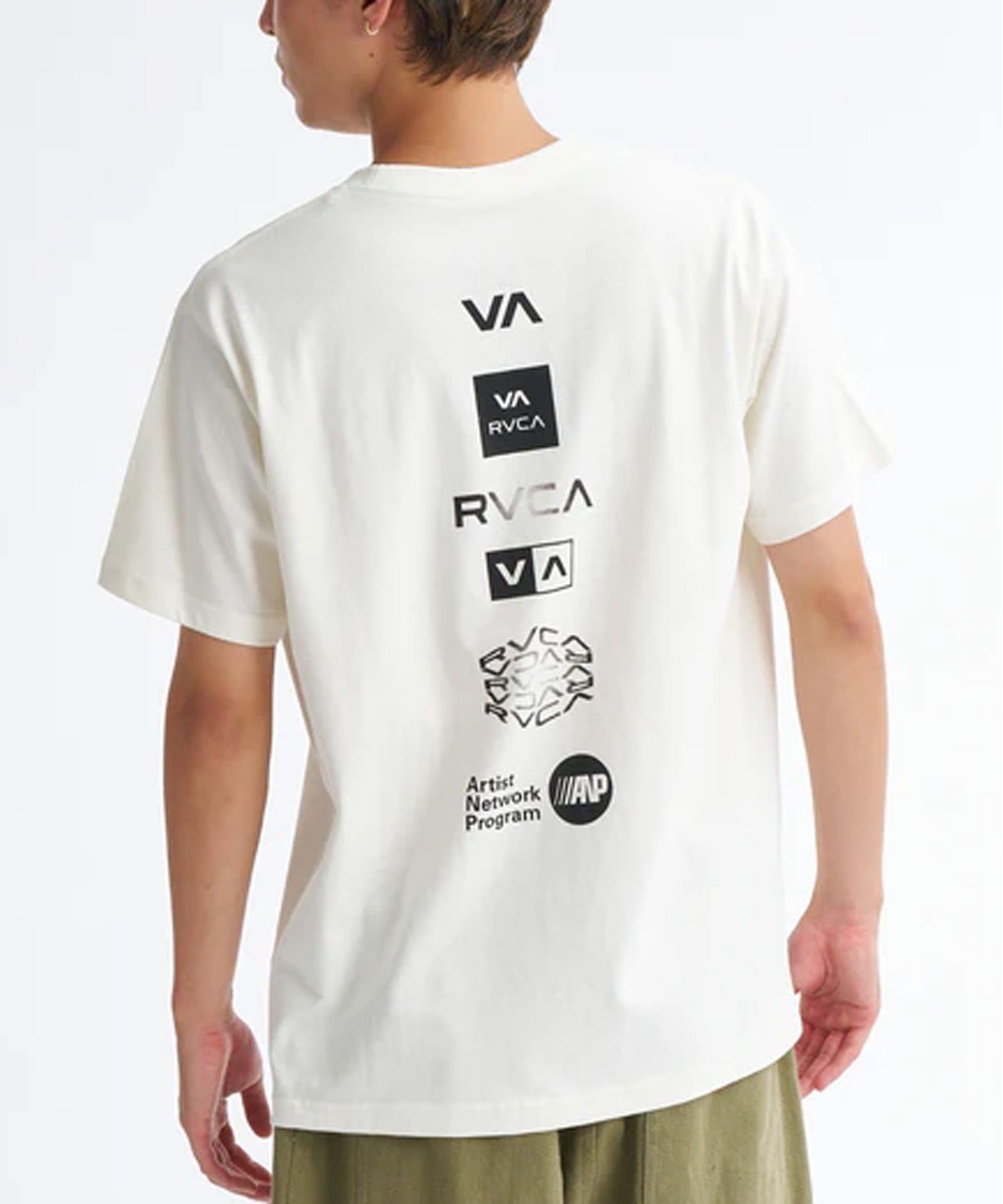 RVCA ルーカ 半袖 Tシャツ メンズ バックプリント ALL RVCA SS T