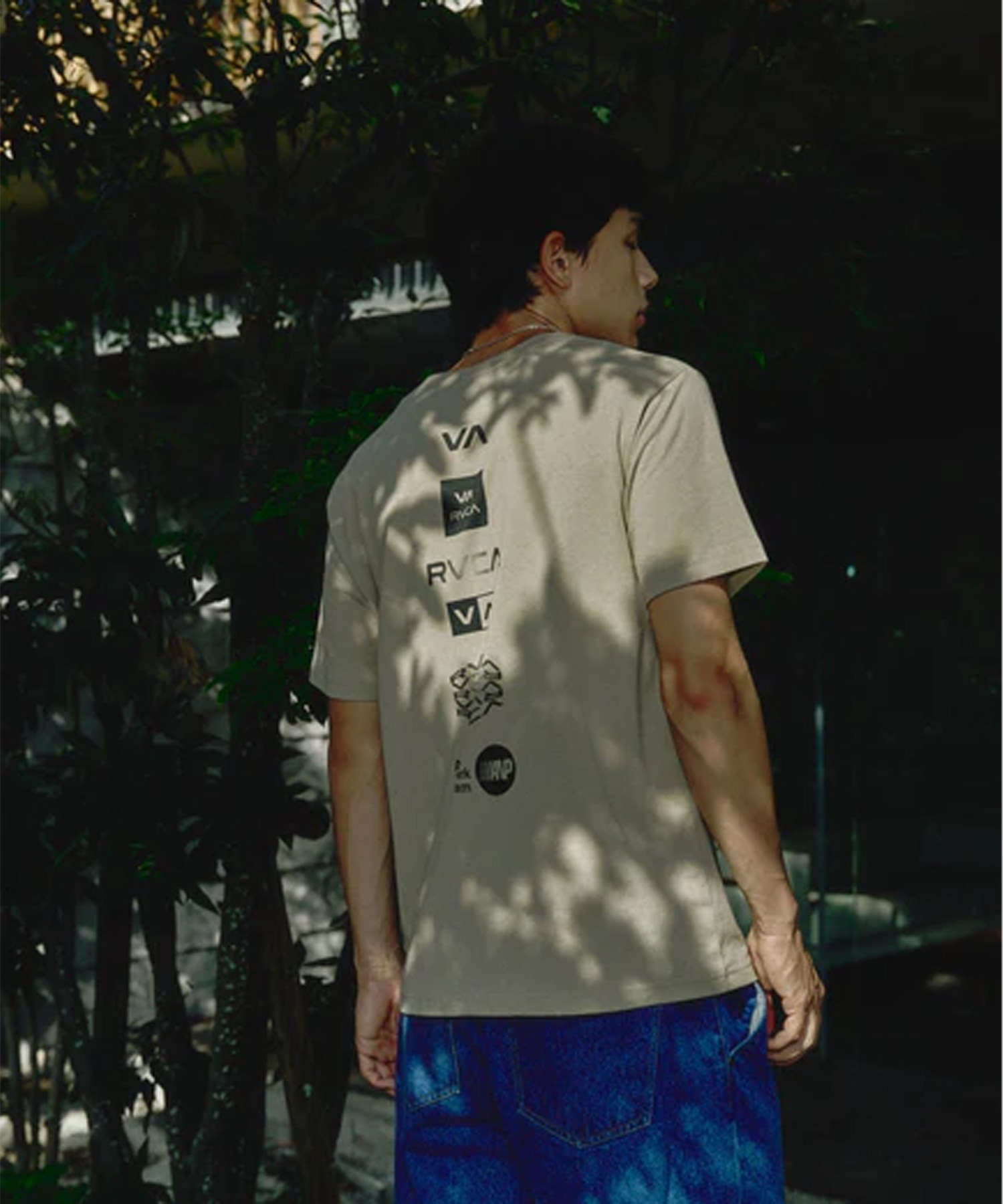 RVCA ルーカ 半袖 Tシャツ メンズ バックプリント ALL RVCA SS T
