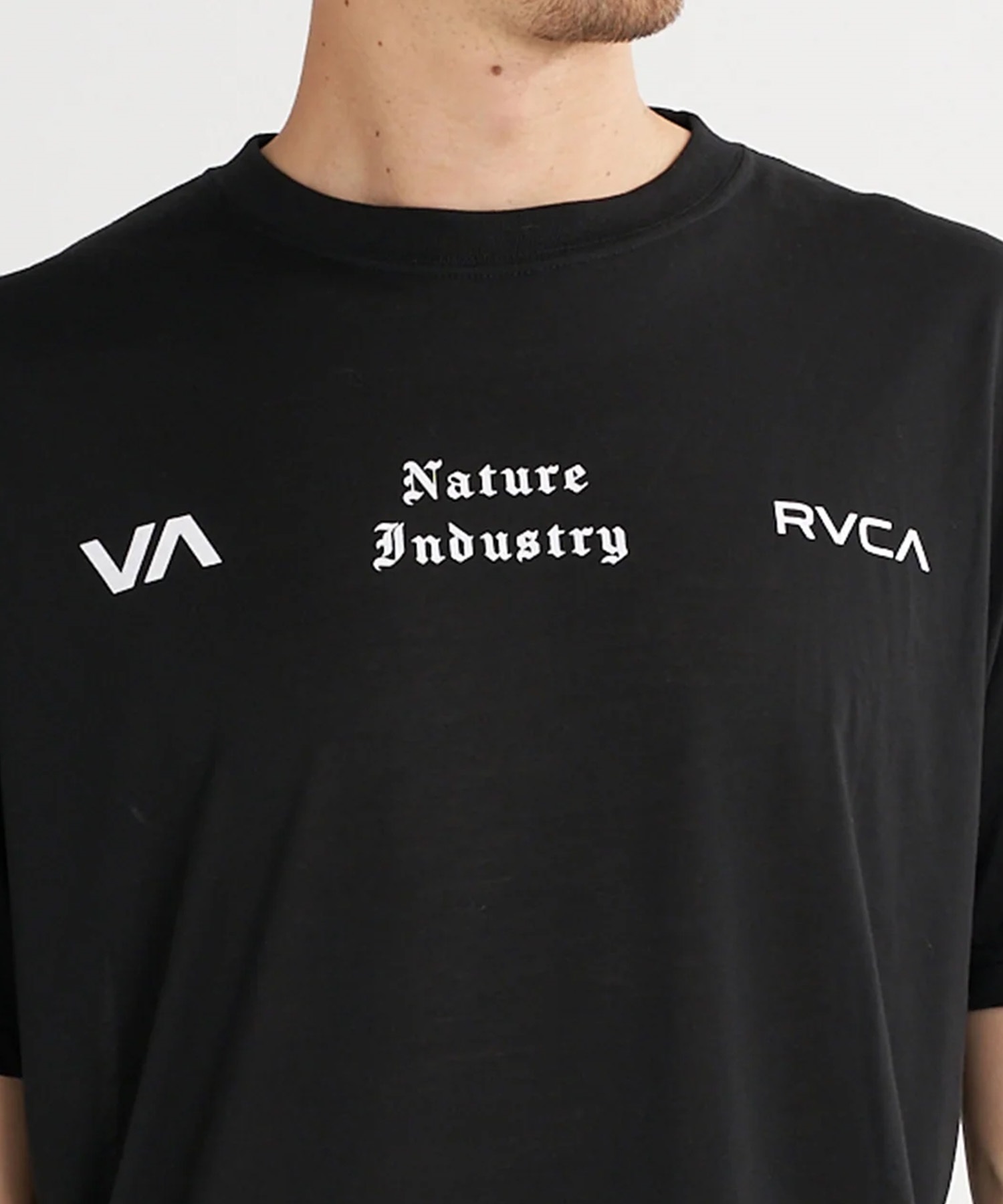 RVCA ルーカ 半袖 Tシャツ メンズ ロゴ バックプリント 速乾 軽量