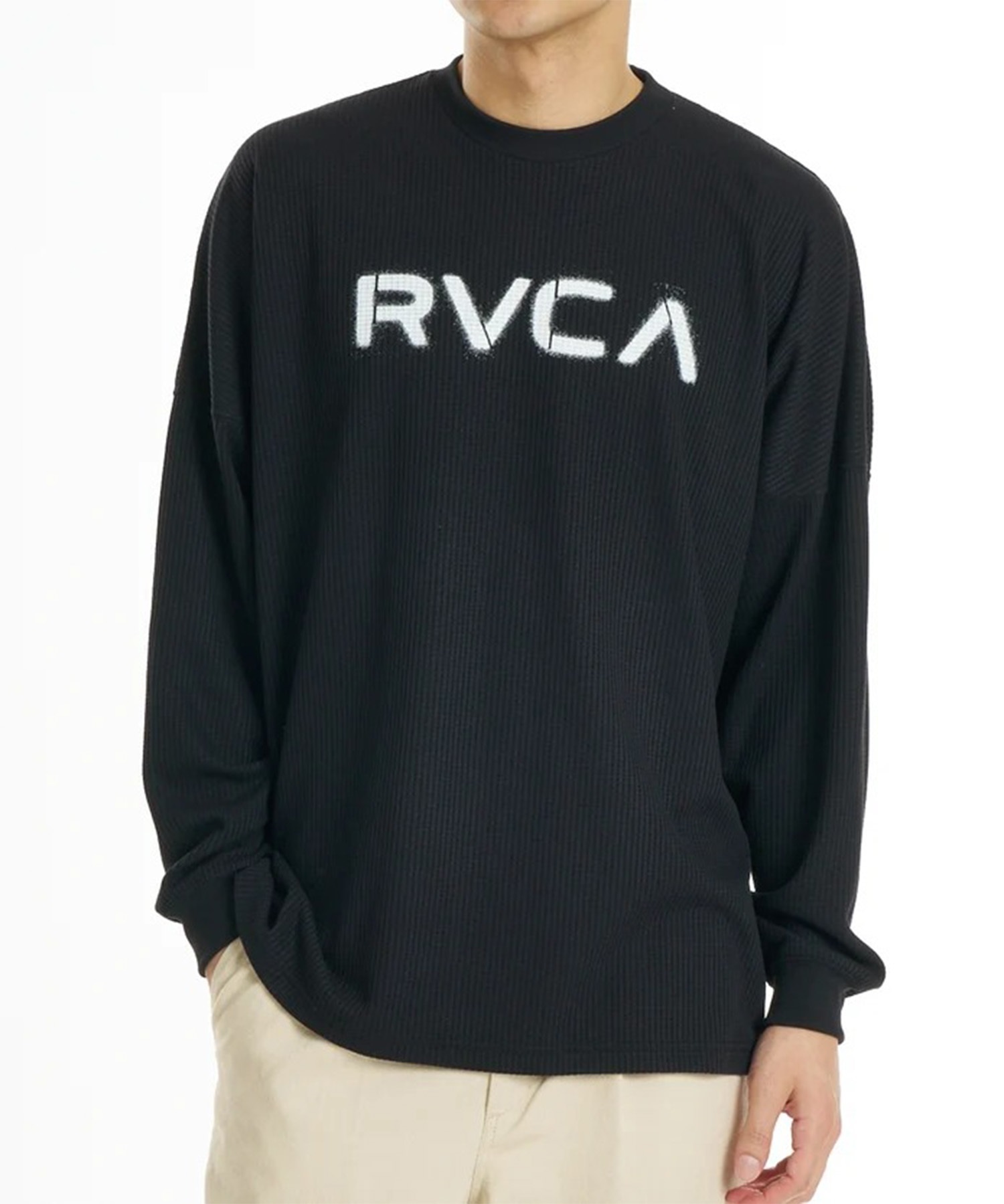 RVCA ルーカ 長袖 Tシャツ ロンT メンズ ワッフルTシャツ DAY SHIFT