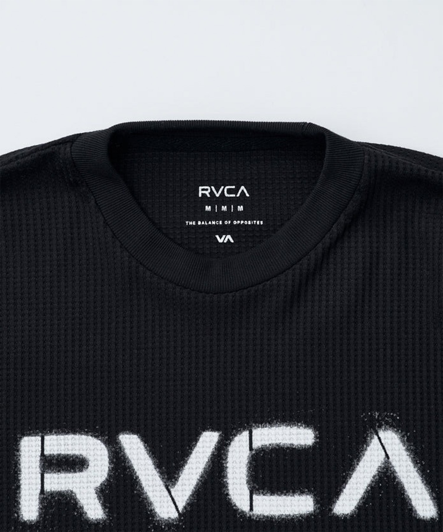 RVCA ルーカ 長袖 Tシャツ ロンT メンズ ワッフルTシャツ DAY SHIFT