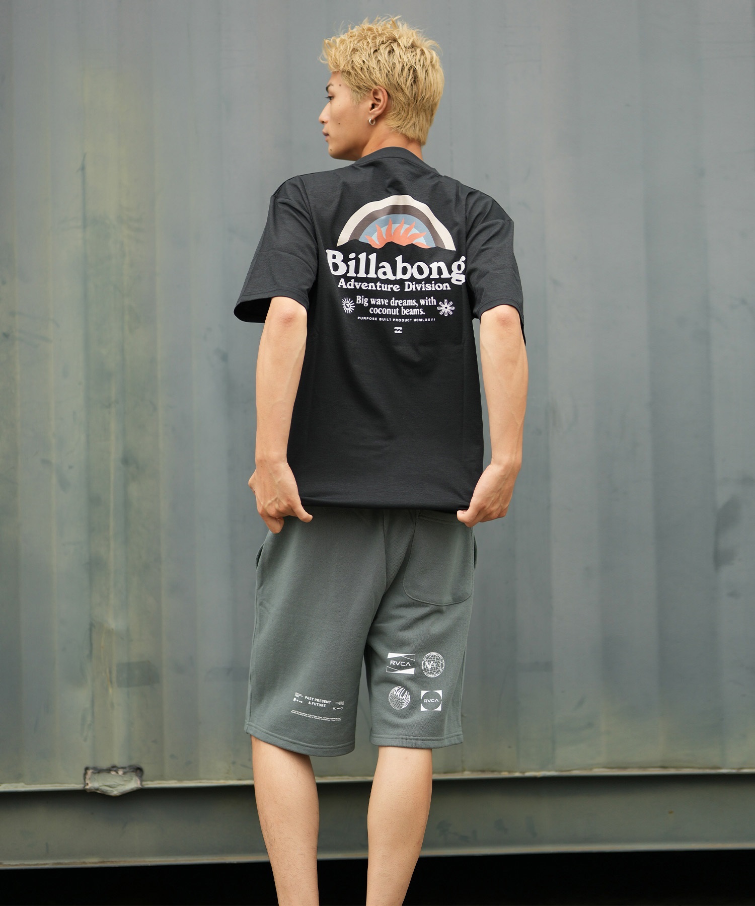 RVCA ルーカ ハーフパンツ ショートパンツ メンズ ロゴ SPLIT ALL WS