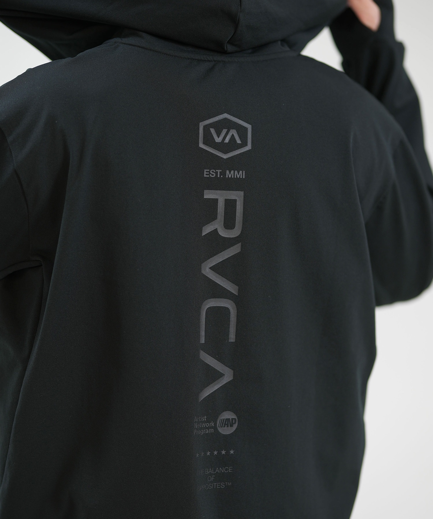 RVCA ルーカ 水着 ラッシュガード ジップアップ パーカー メンズ UV