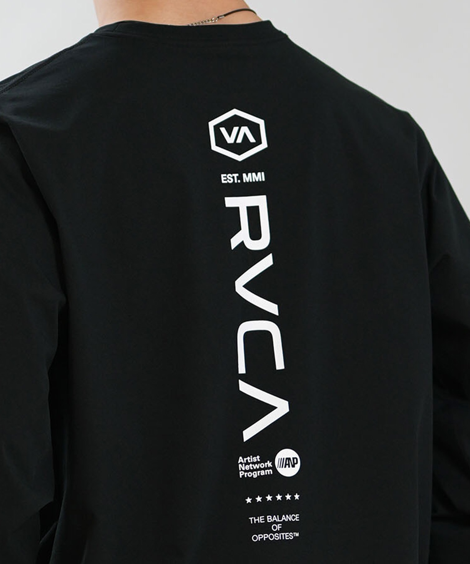 RVCA ルーカ 水着 ラッシュガード 長袖 Tシャツ ロンT メンズ UVカット
