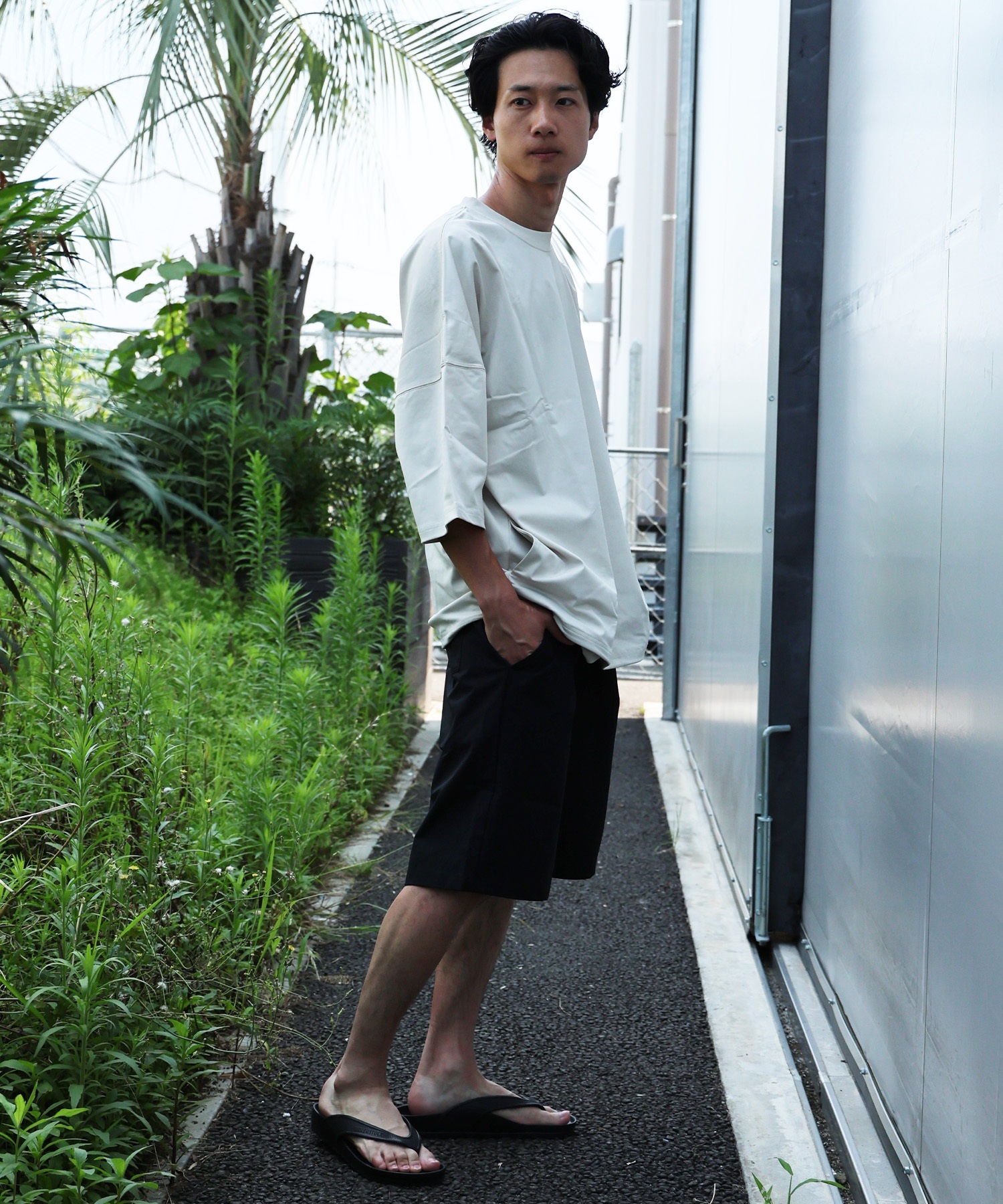 RVCA ルーカ 水着 ラッシュガード 半袖 Tシャツ メンズ BANDANA OE