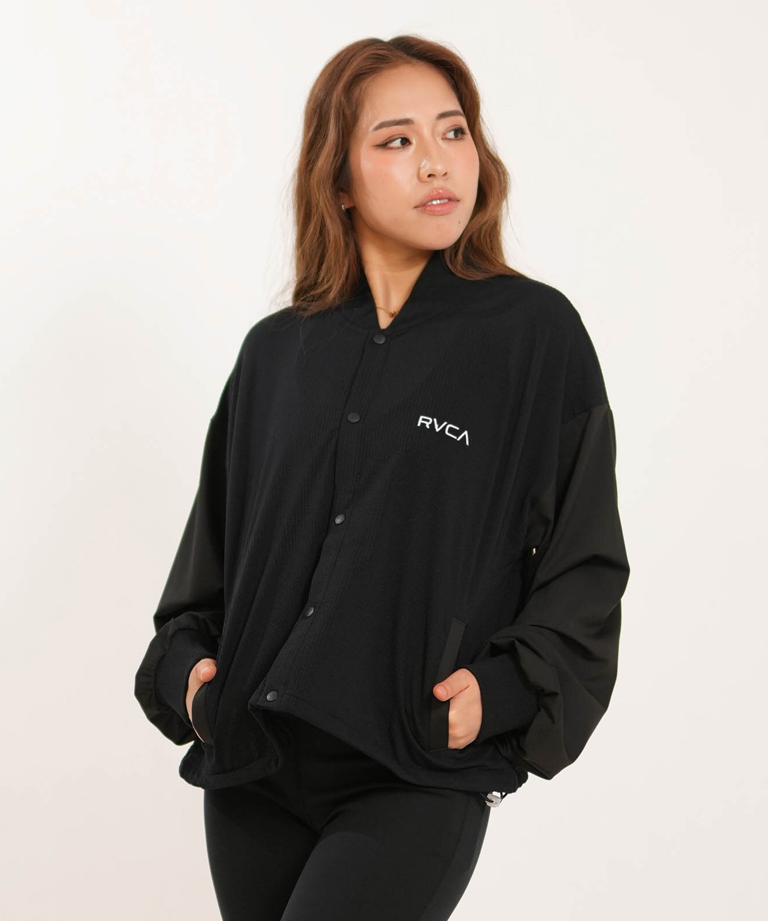 RVCA ルーカ 水着 ラッシュガード 長袖 ジャケット レディース