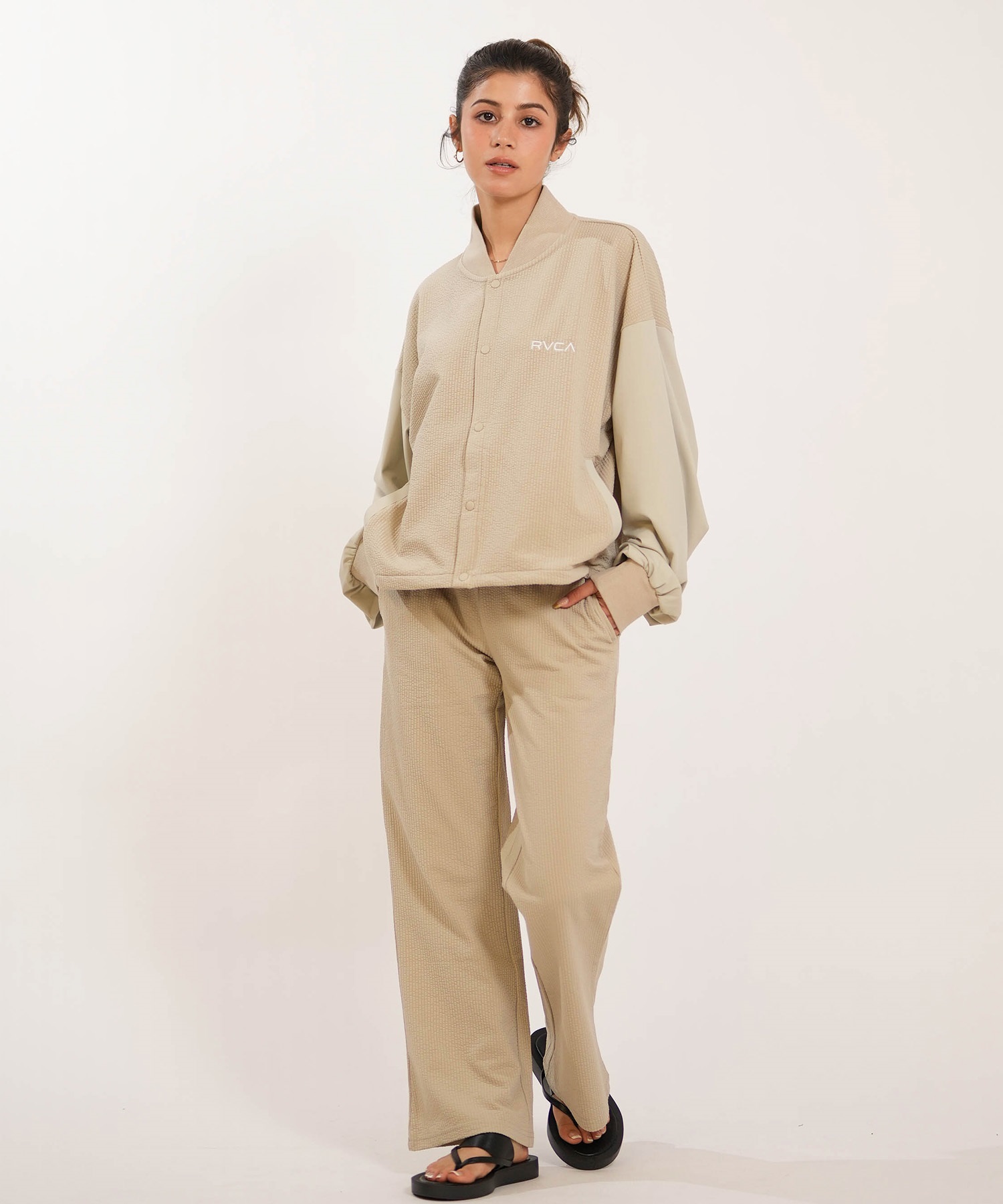 RVCA ルーカ 水着 ラッシュガード 長袖 ジャケット レディース