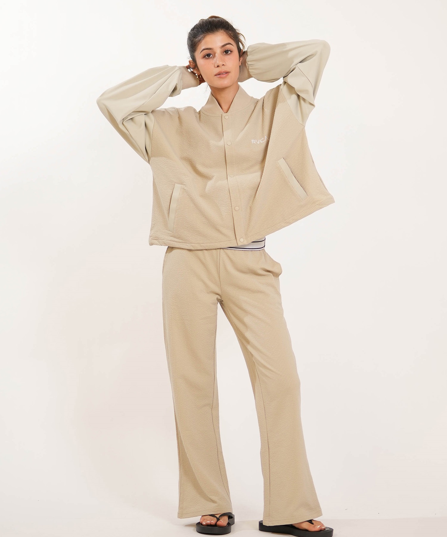 RVCA ルーカ 水着 ラッシュガード 長袖 ジャケット レディース