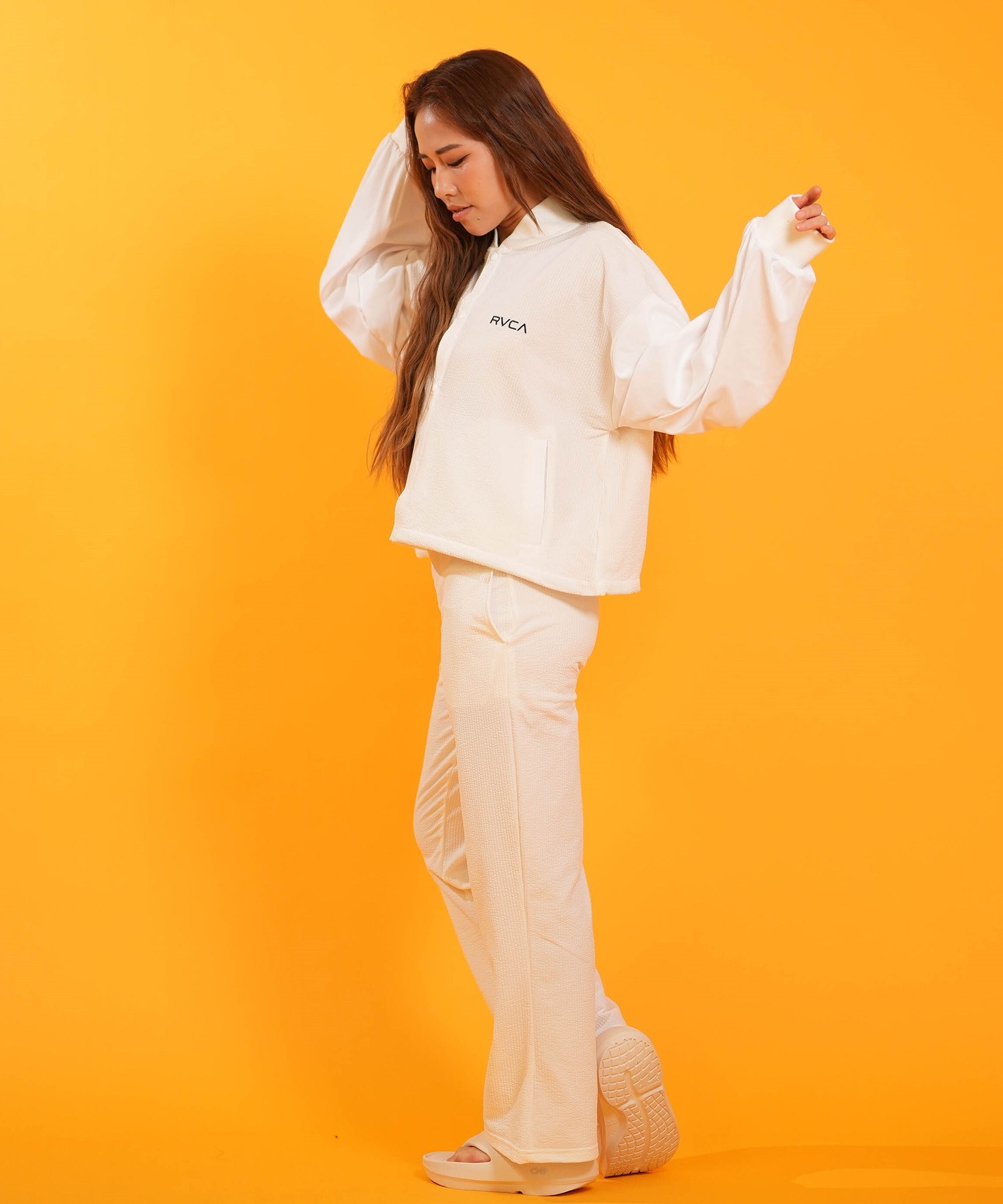 RVCA ルーカ 水着 ラッシュガード 長袖 ジャケット レディース