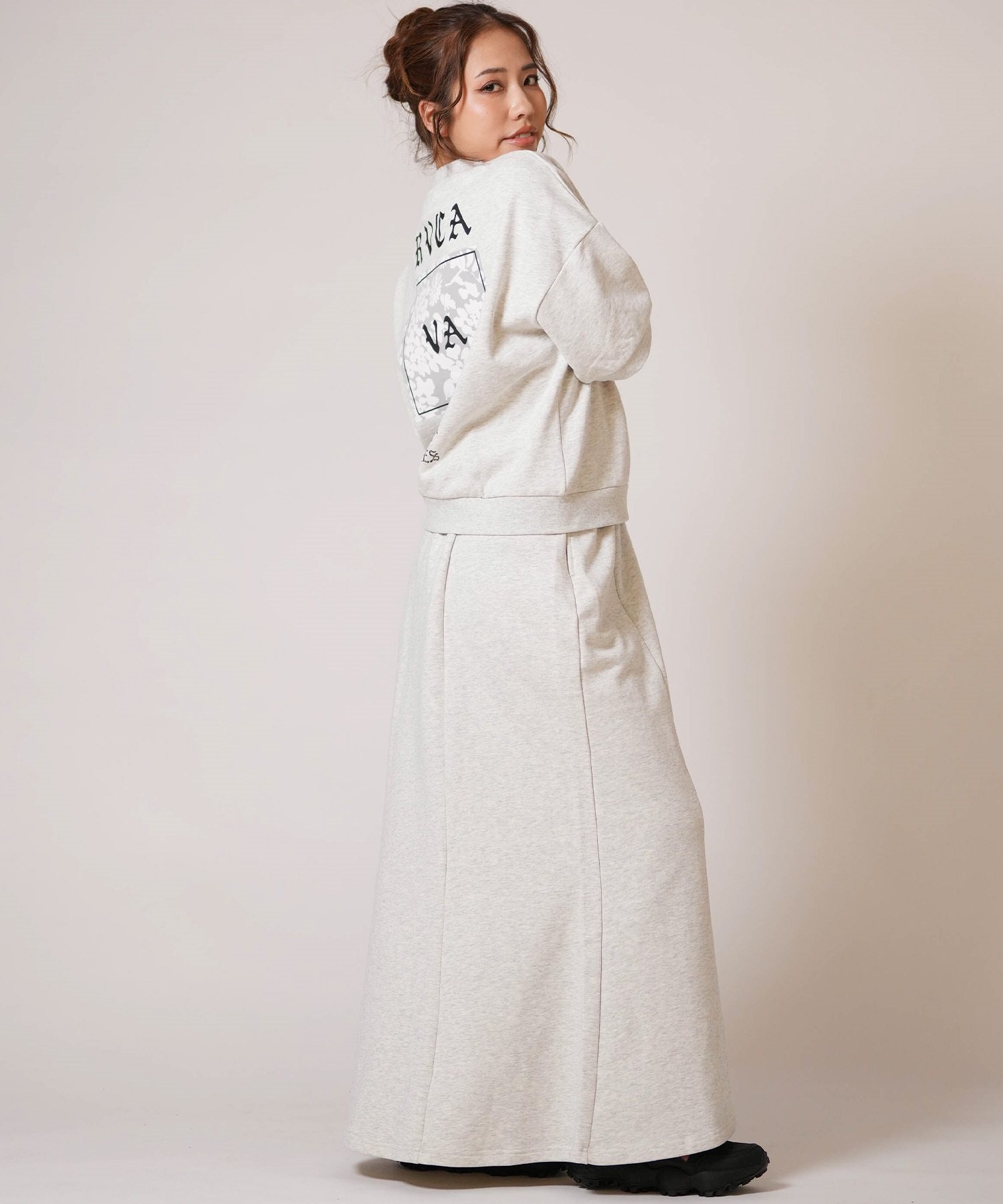 RVCA ルーカ 半袖 Tシャツ トレーナー スウェット レディース バック
