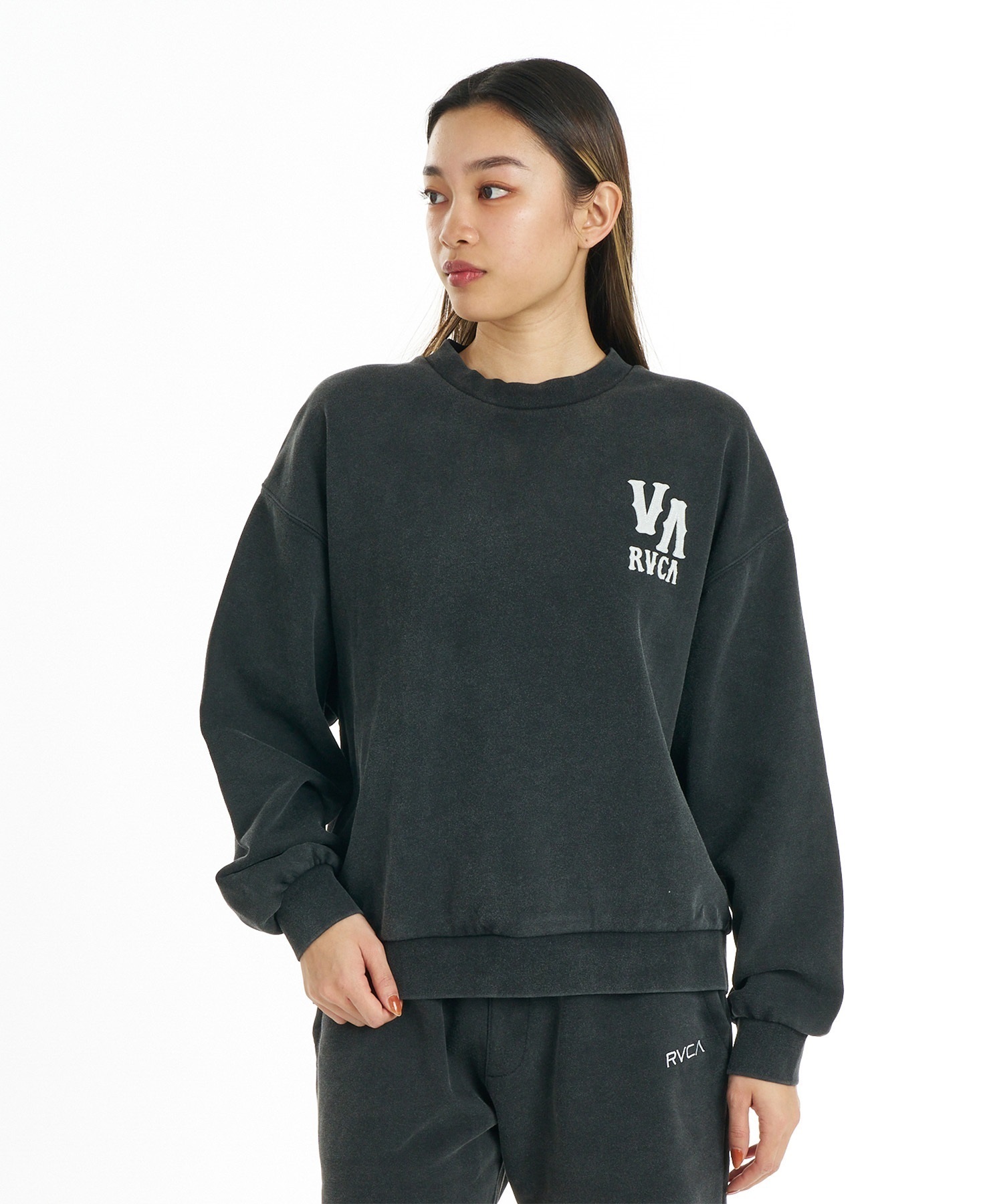 RVCA ルーカ トレーナー スウェット レディース 裏毛 ARCH OE CR