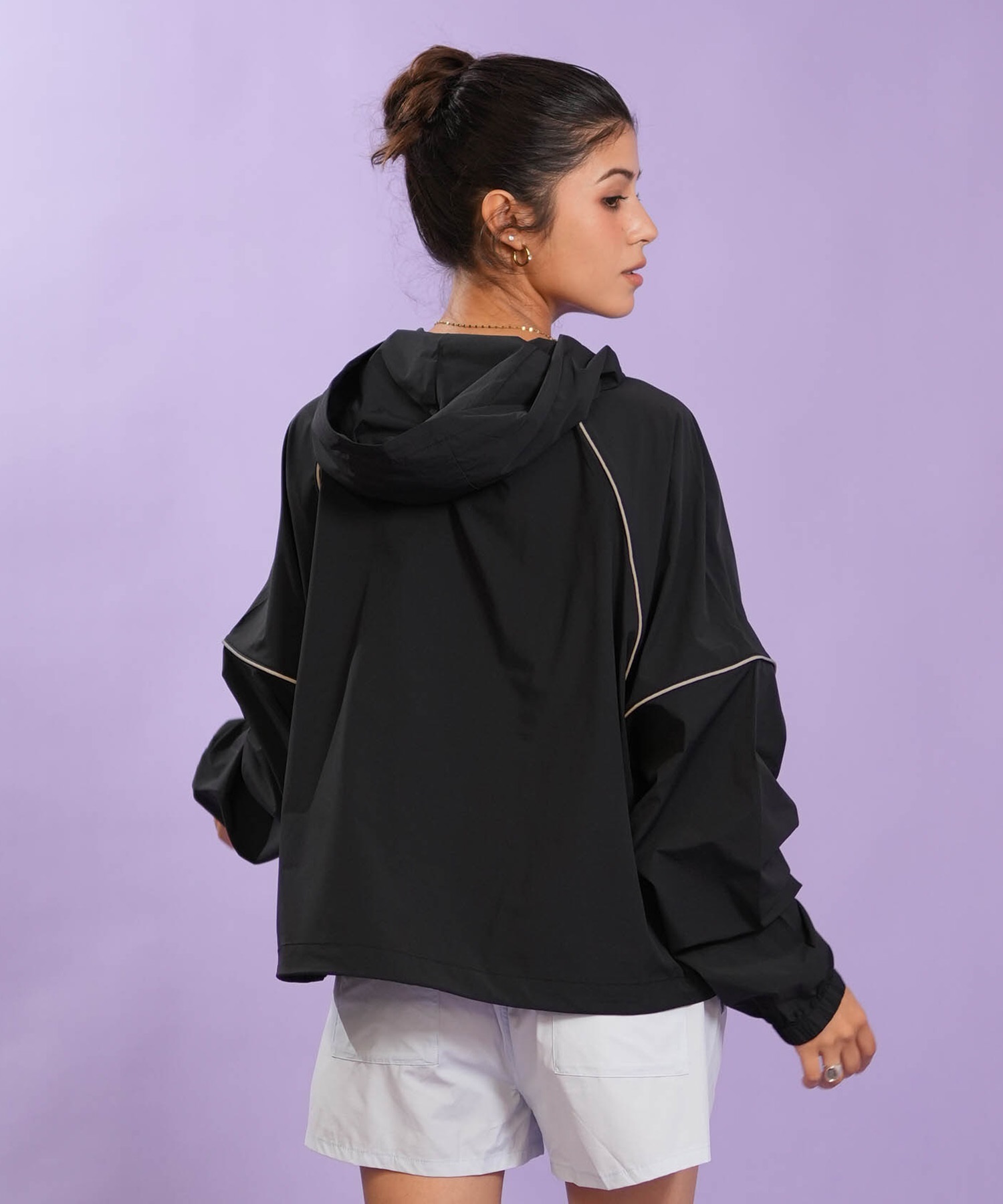 RVCA ルーカ ナイロン ジャケット レディース パイピング スポーティー